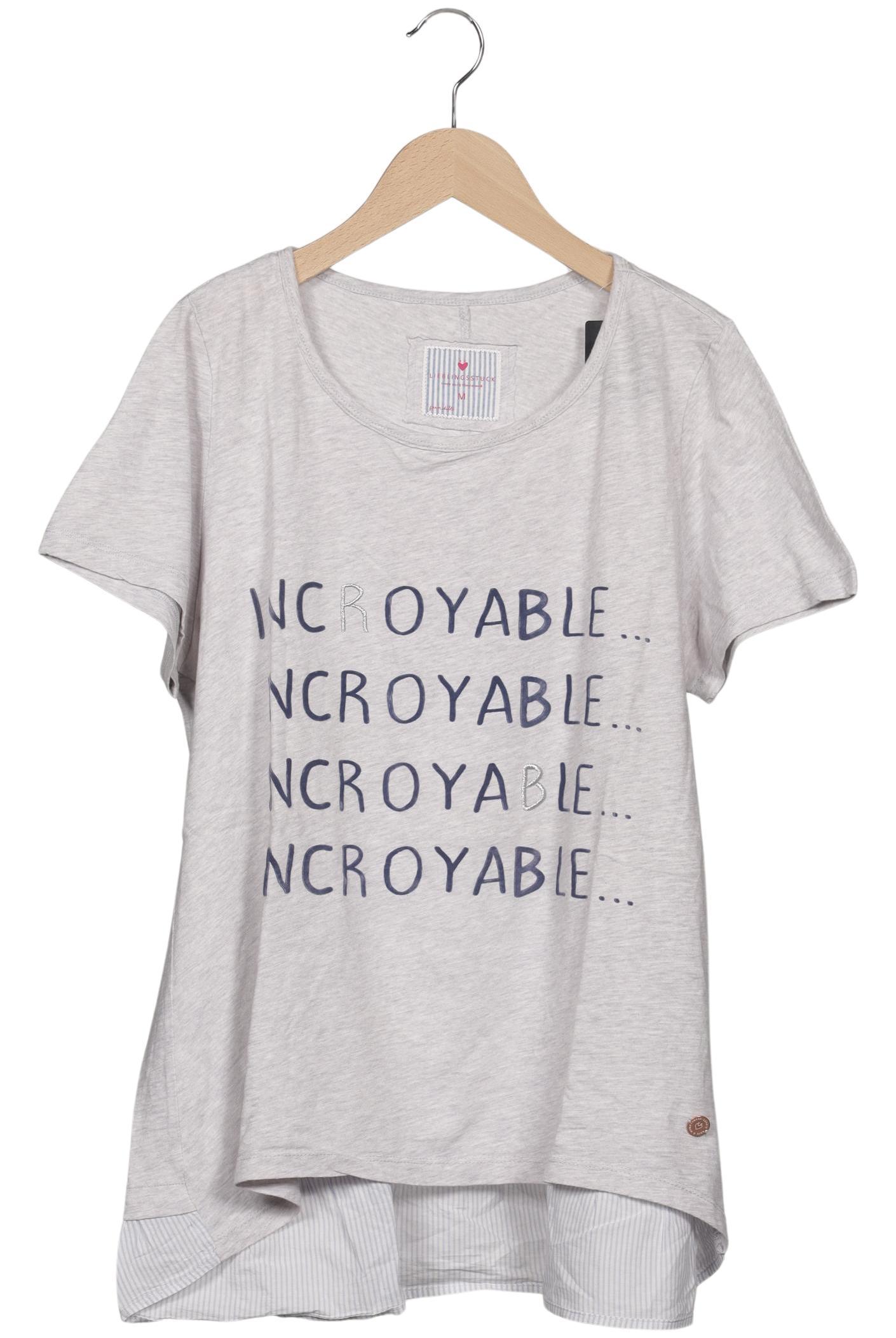 

Lieblingsstück Damen T-Shirt, grau, Gr. 38