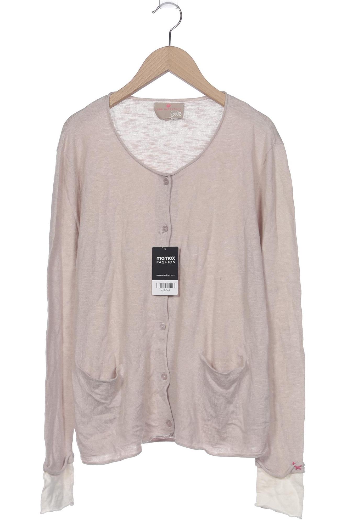 Thumbnail - Lieblingsstück Damen Strickjacke, beige, Gr. 44