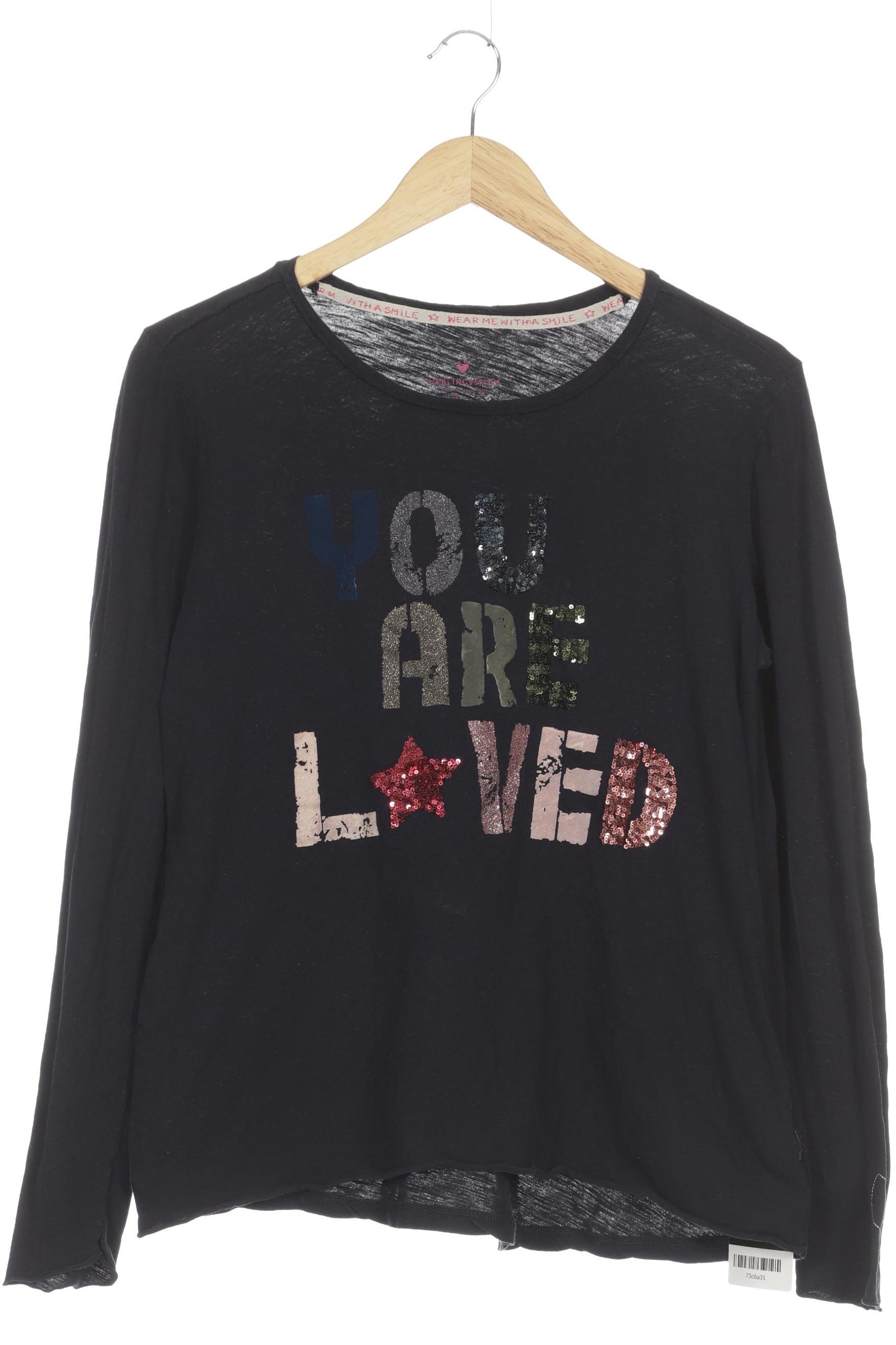 

Lieblingsstück Damen Langarmshirt, blau, Gr. 38