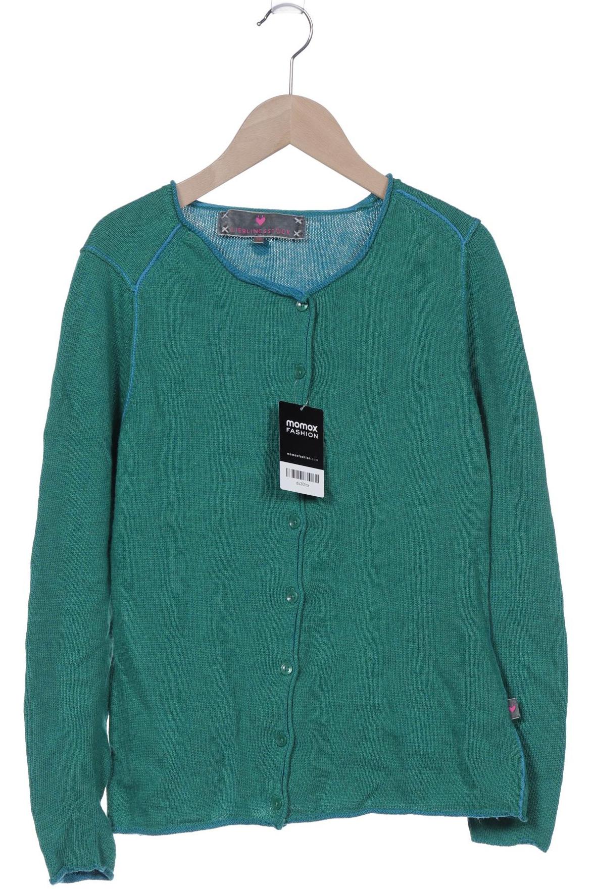 

Lieblingsstück Damen Strickjacke, grün, Gr. 38