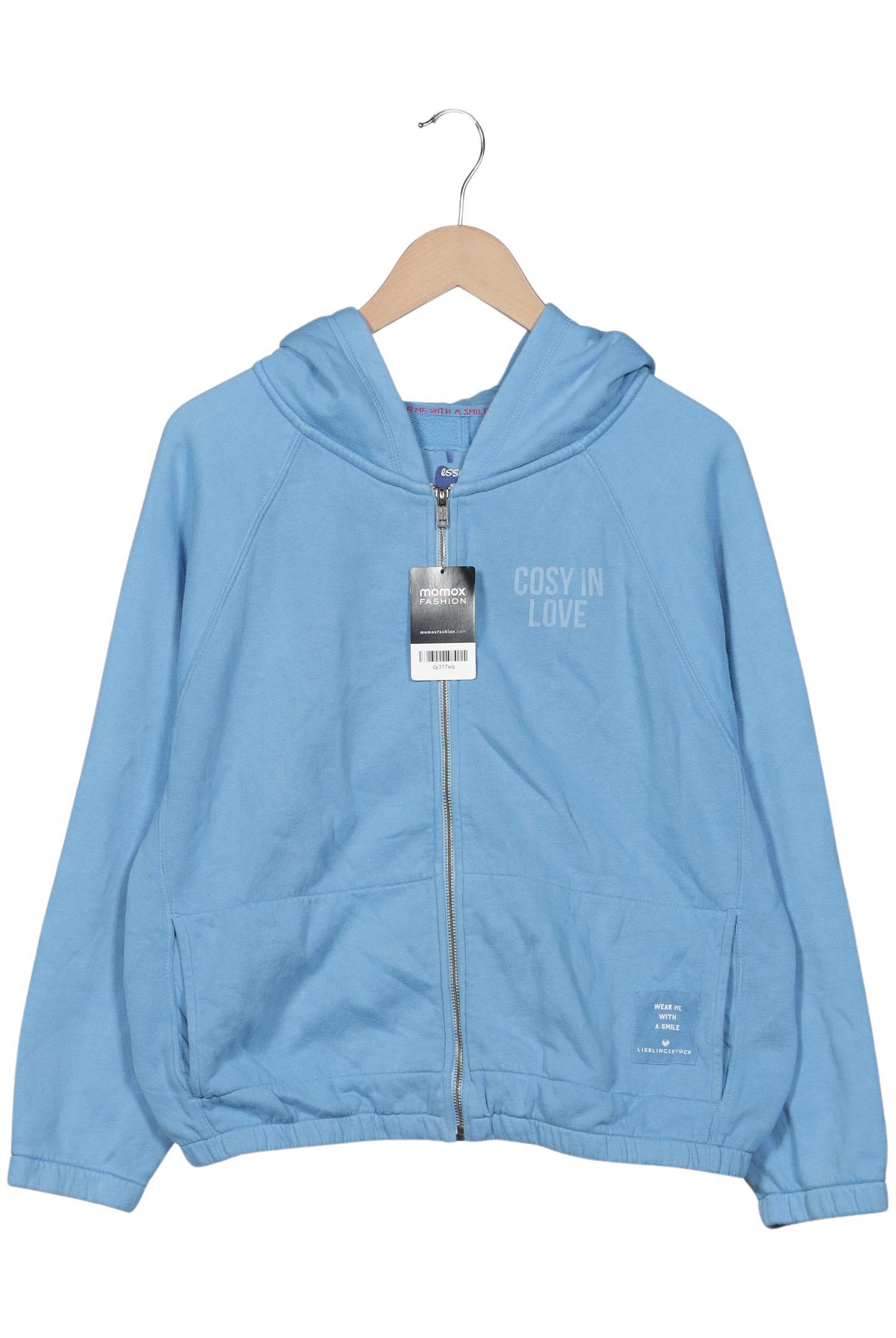 

Lieblingsstück Damen Kapuzenpullover, hellblau, Gr. 36