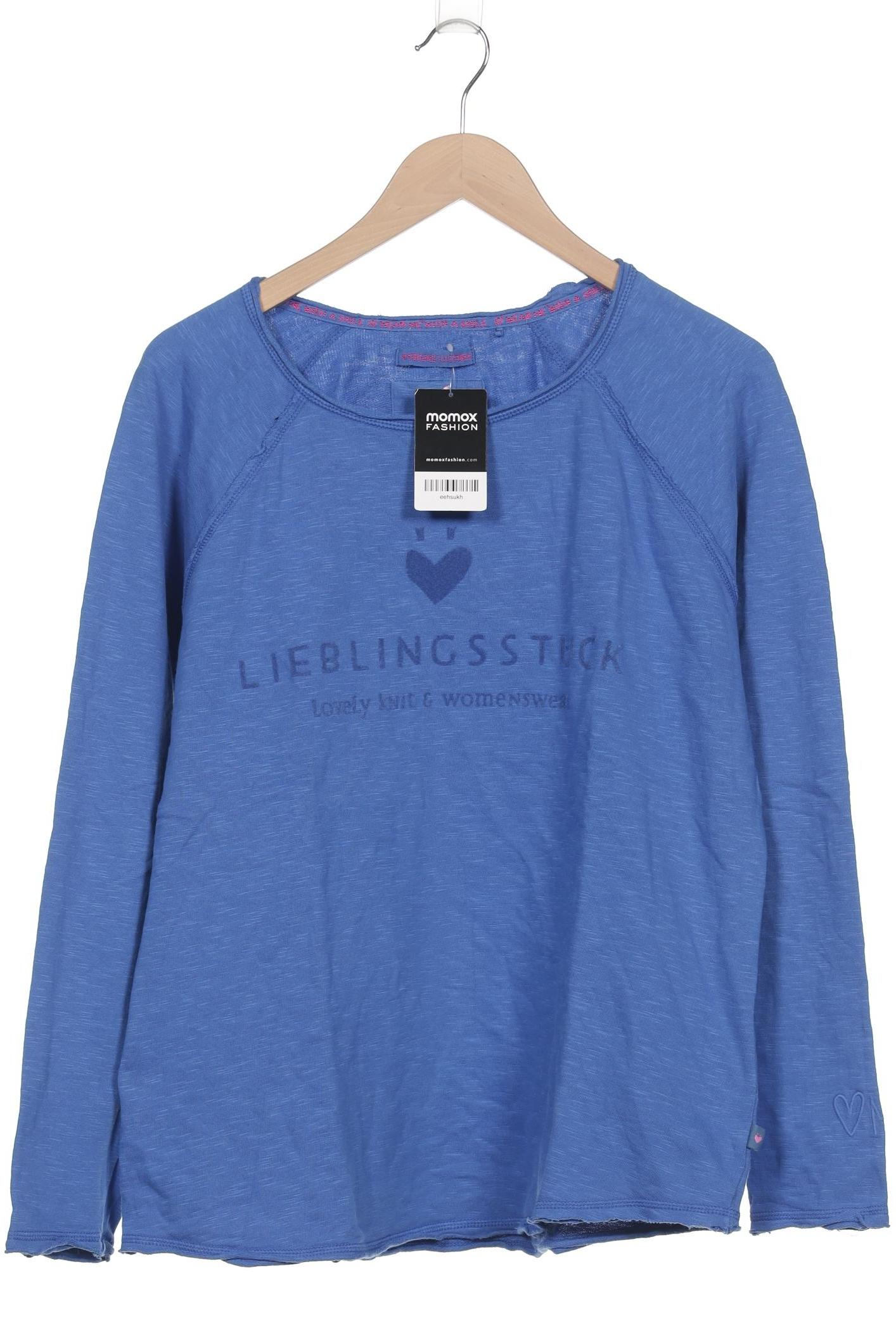 

Lieblingsstück Damen Langarmshirt, blau, Gr. 42