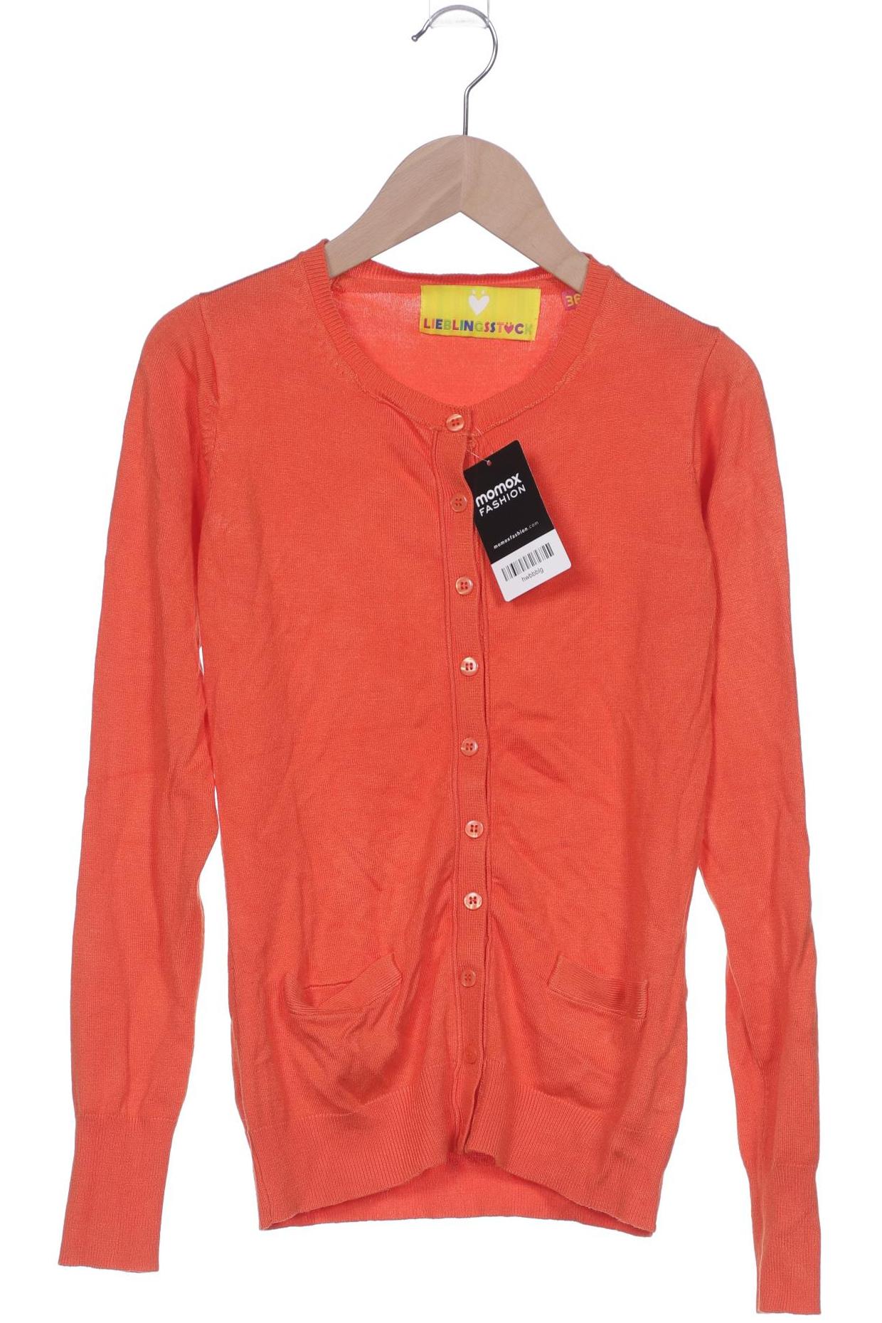 

Lieblingsstück Damen Strickjacke, orange, Gr. 36