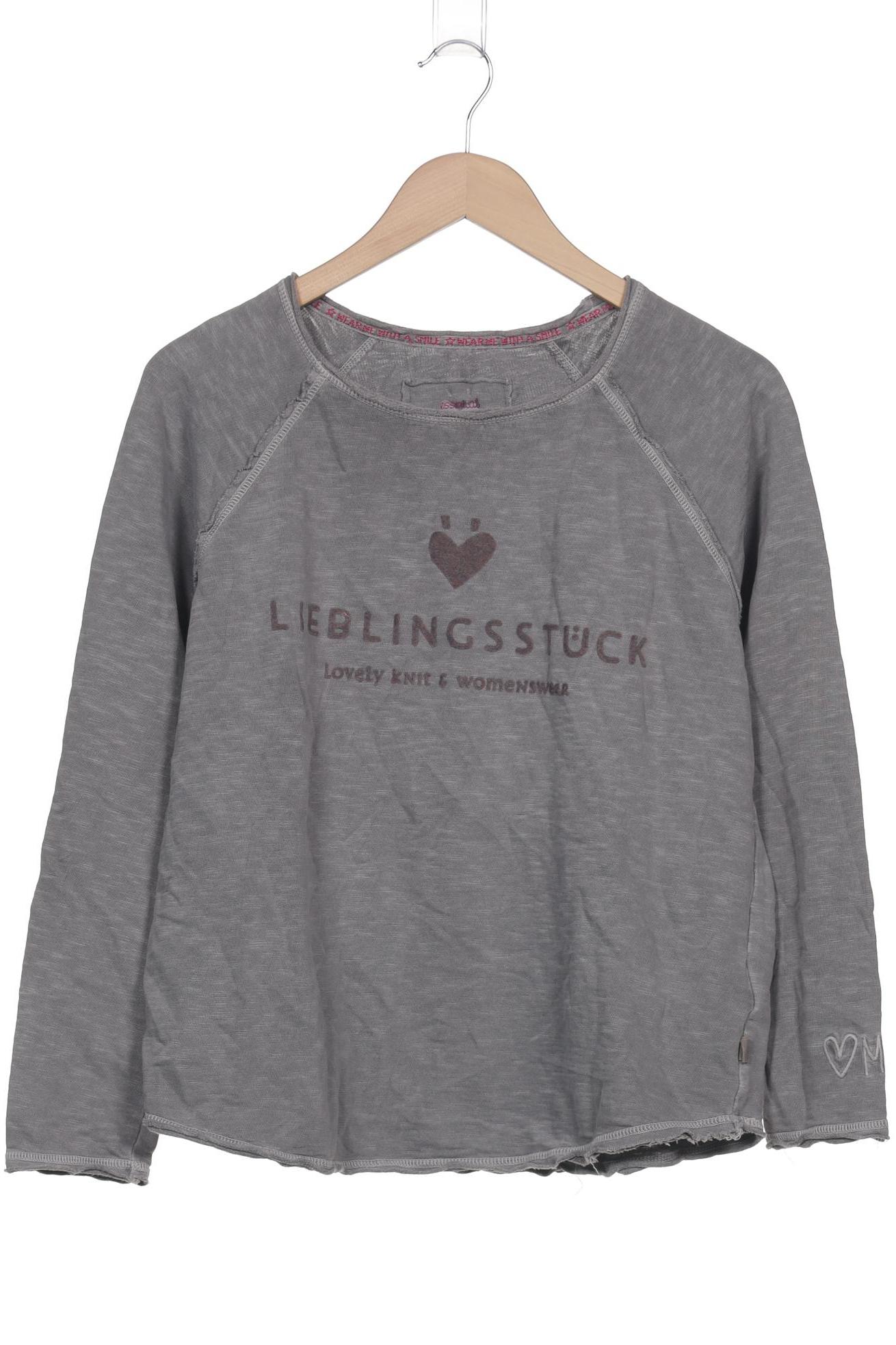 

Lieblingsstück Damen Langarmshirt, grau, Gr. 38