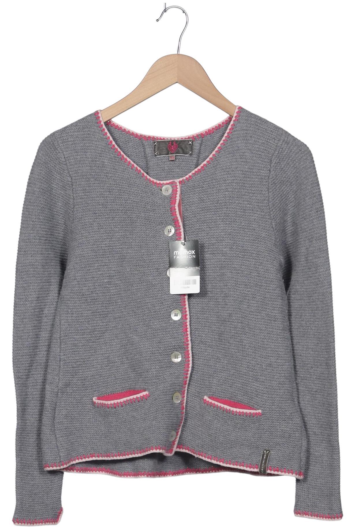 

Lieblingsstück Damen Strickjacke, grau, Gr. 34