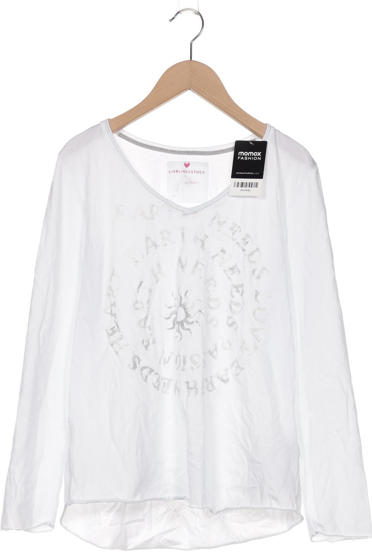

Lieblingsstück Damen Langarmshirt, weiß, Gr. 42