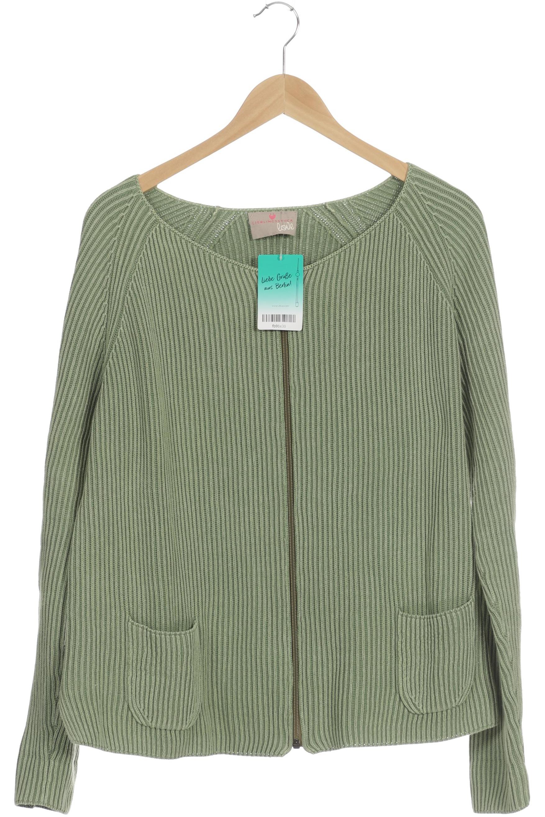 

Lieblingsstück Damen Strickjacke, grün, Gr. 42