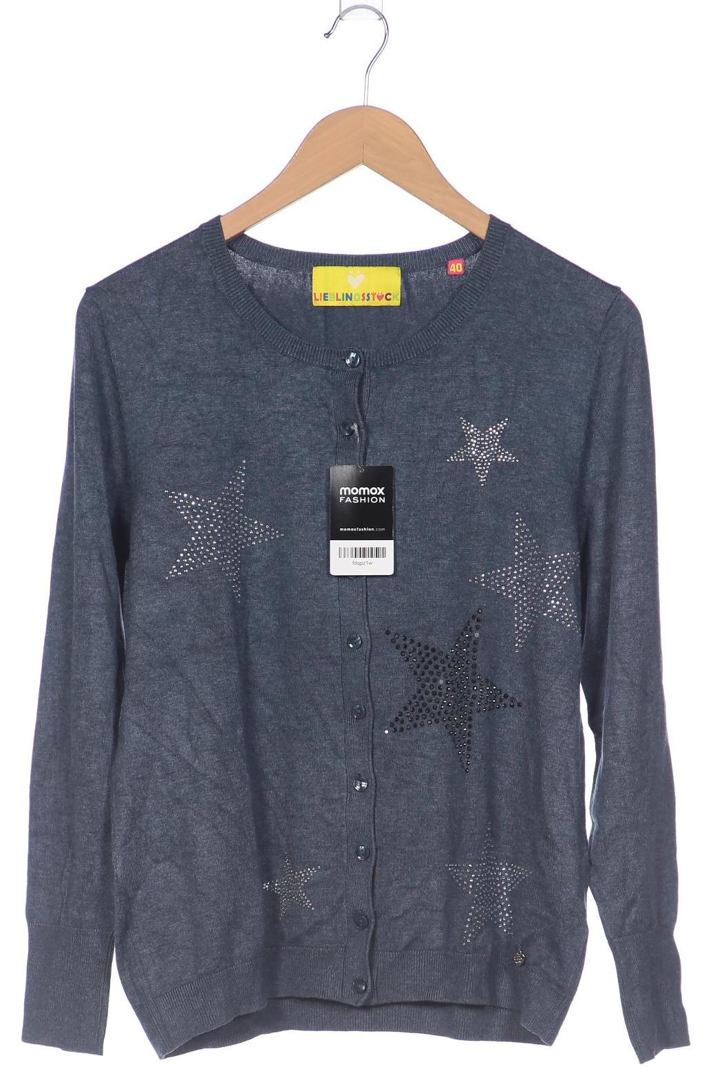 

Lieblingsstück Damen Strickjacke, blau, Gr. 40