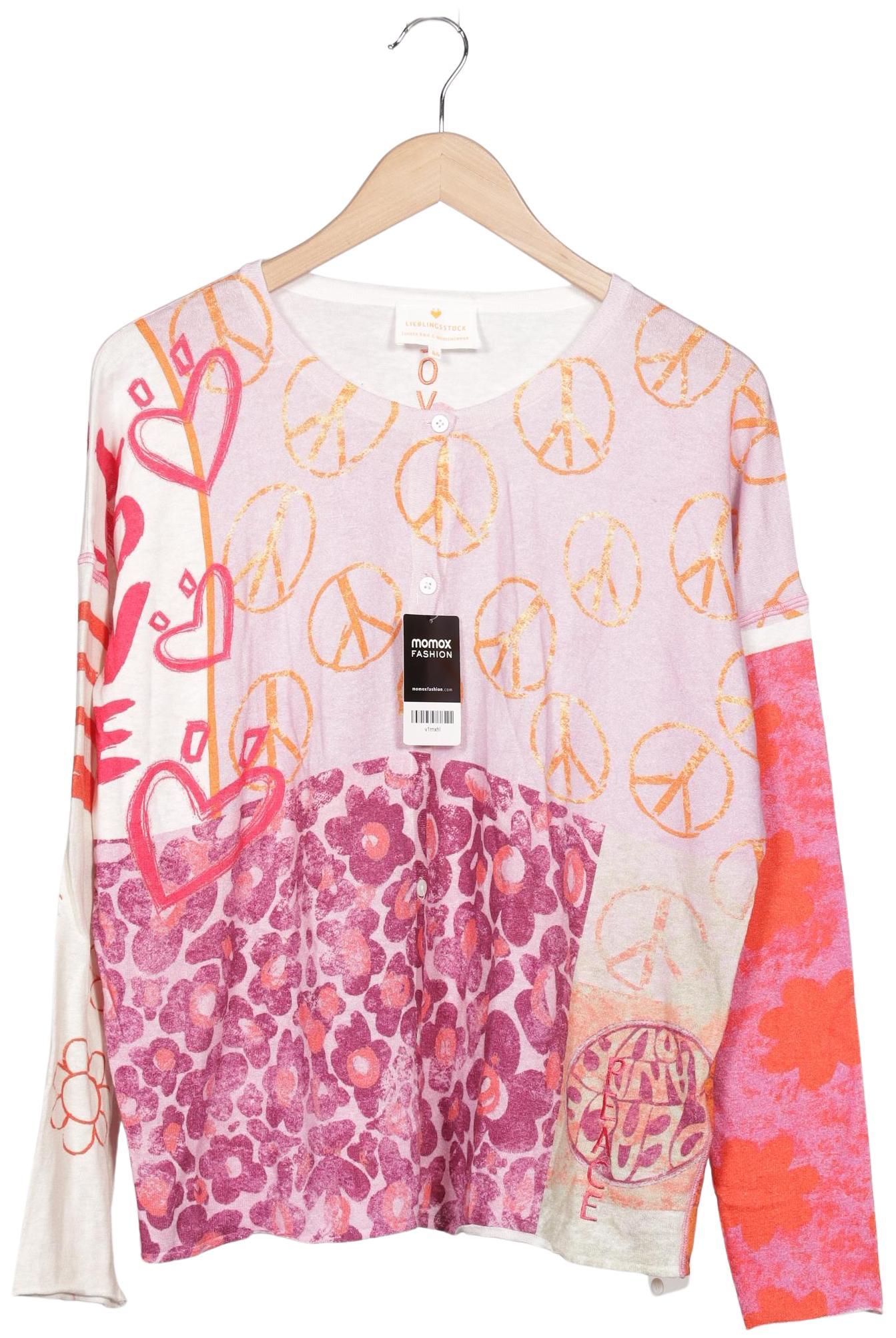 

Lieblingsstück Damen Strickjacke, pink, Gr. 44