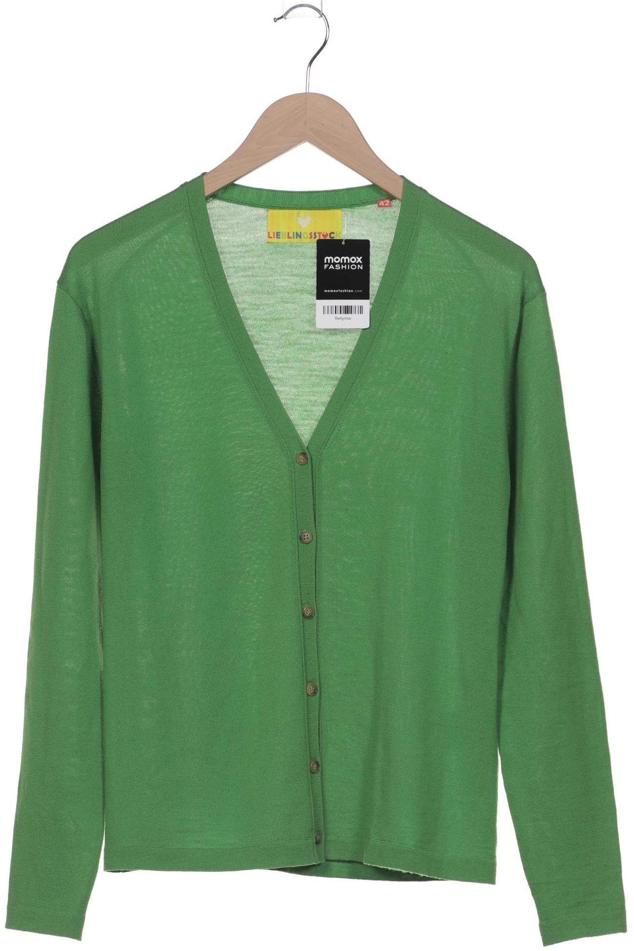 

Lieblingsstück Damen Strickjacke, grün, Gr. 42