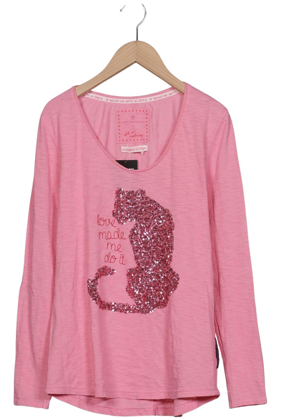 

Lieblingsstück Damen Langarmshirt, pink, Gr. 36