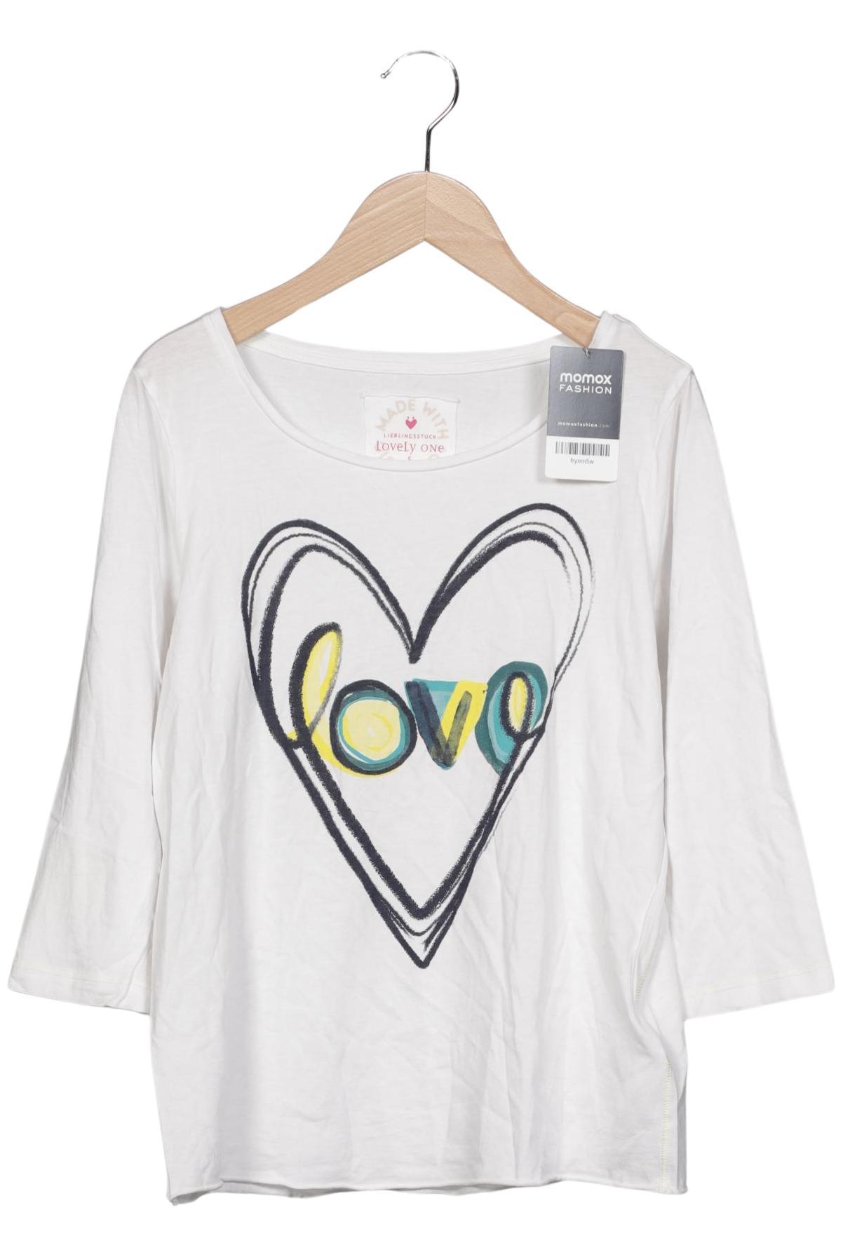 

Lieblingsstück Damen Langarmshirt, weiß, Gr. 36