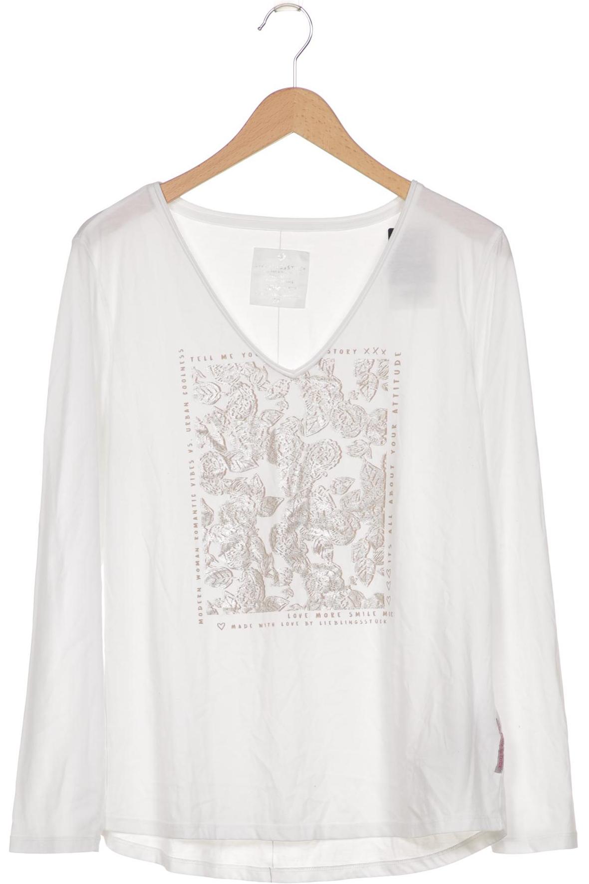 

Lieblingsstück Damen Langarmshirt, weiß, Gr. 46