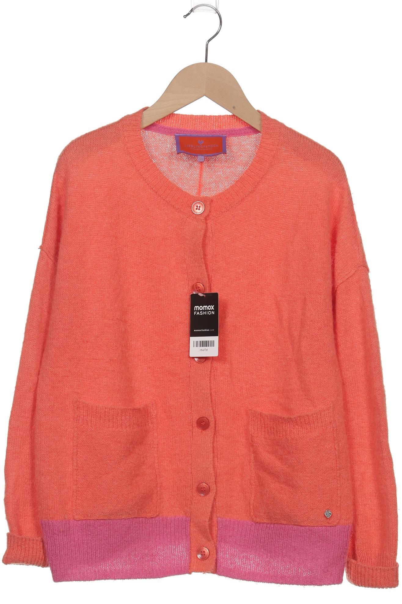

Lieblingsstück Damen Strickjacke, orange, Gr. 34