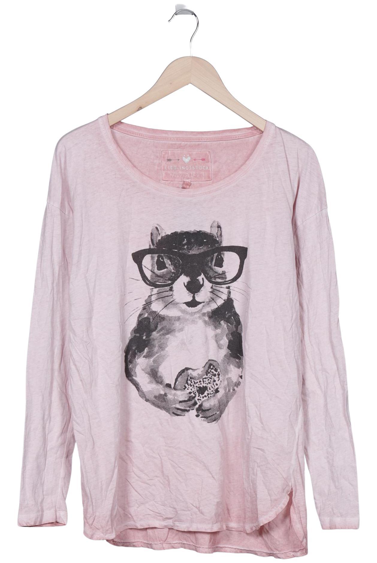 

Lieblingsstück Damen Langarmshirt, pink, Gr. 40