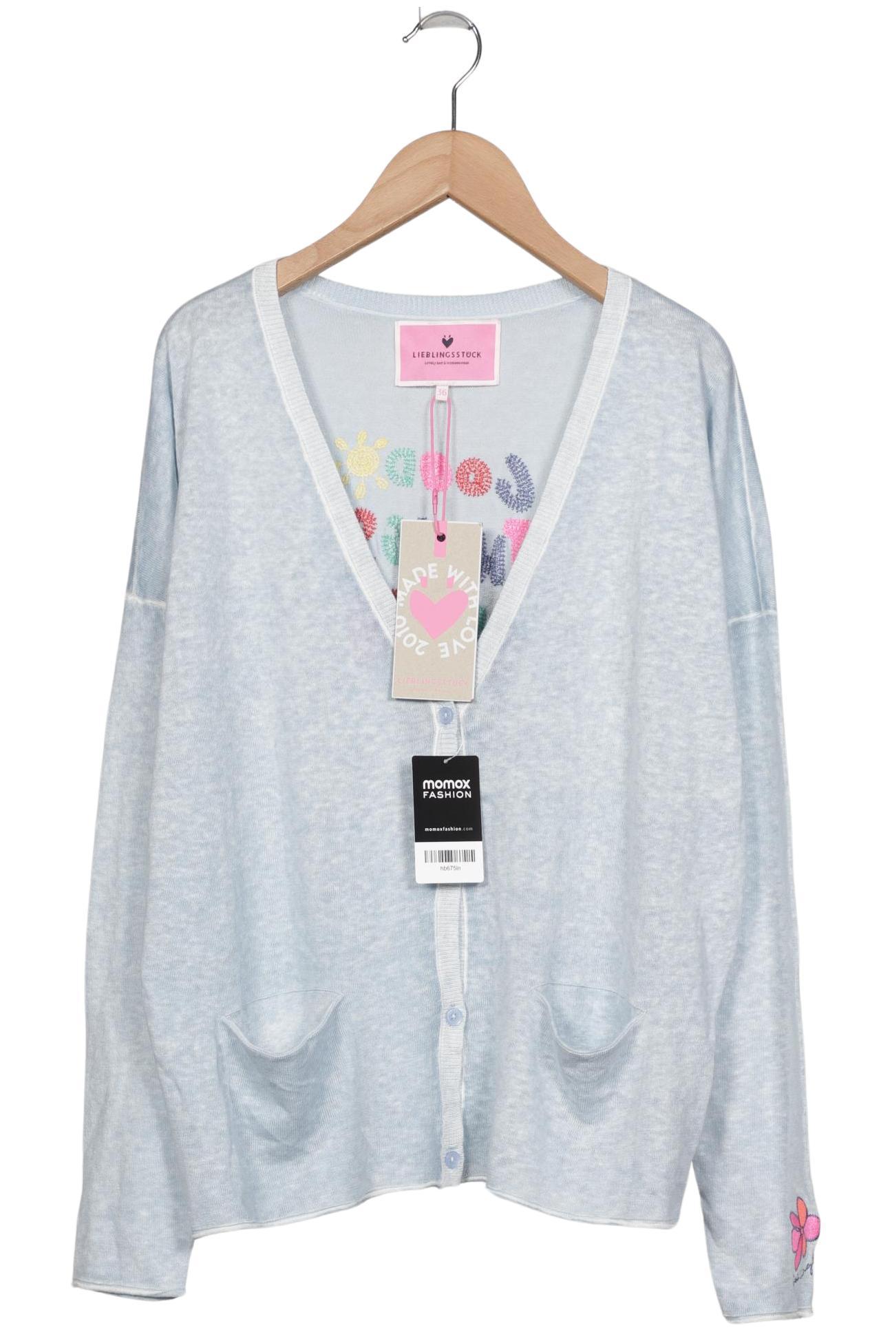 

Lieblingsstück Damen Strickjacke, hellblau, Gr. 36