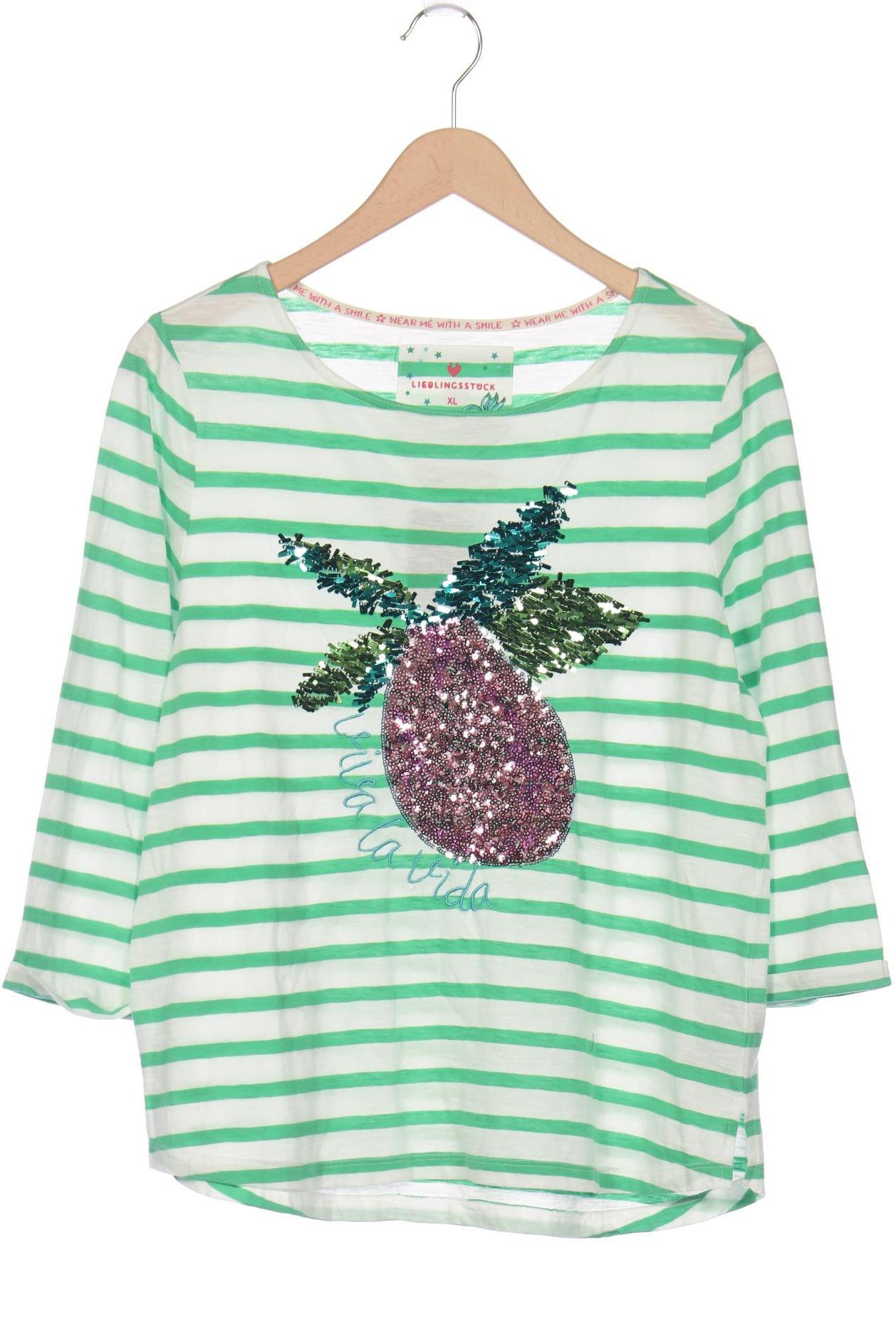 

Lieblingsstück Damen Langarmshirt, grün, Gr. 42