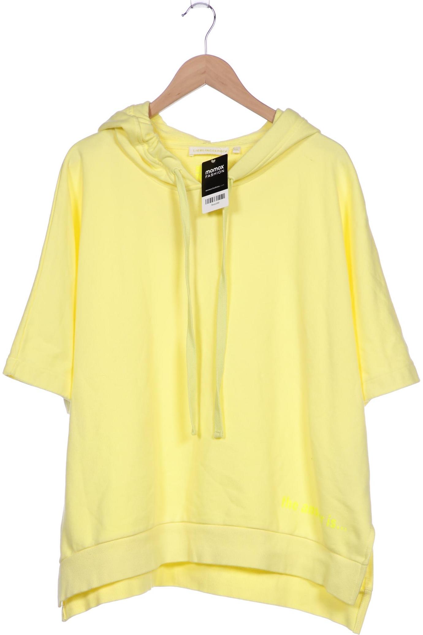 

Lieblingsstück Damen Kapuzenpullover, gelb, Gr. 52