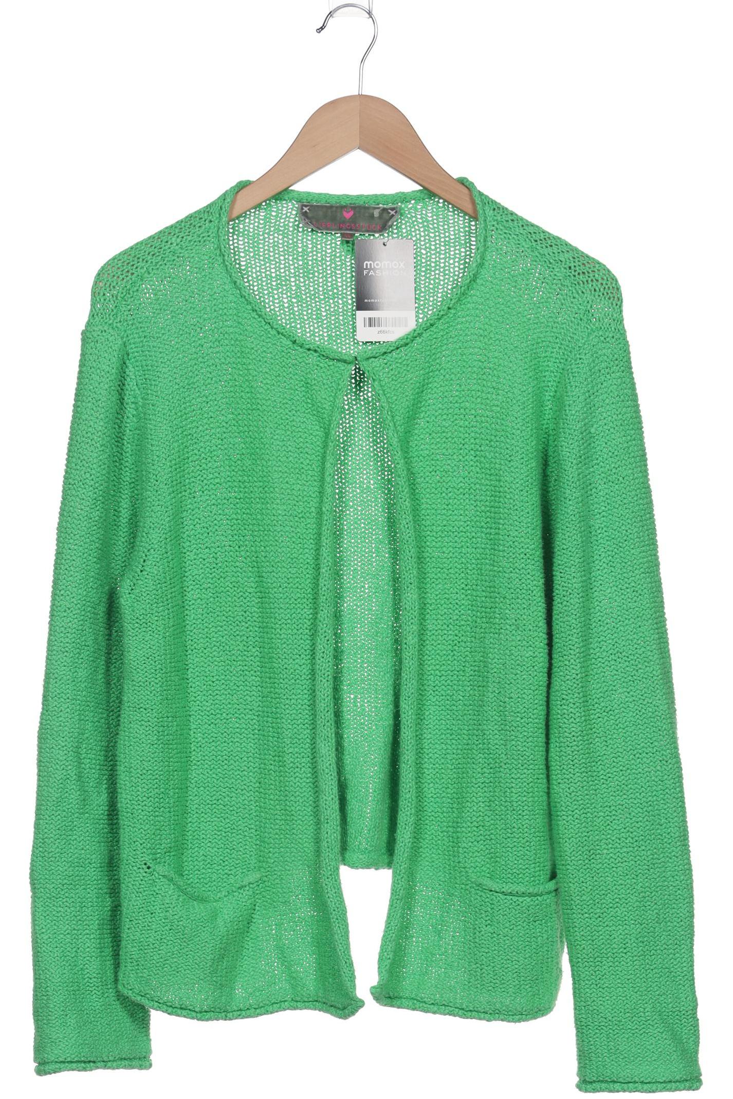 

Lieblingsstück Damen Strickjacke, grün, Gr. 44