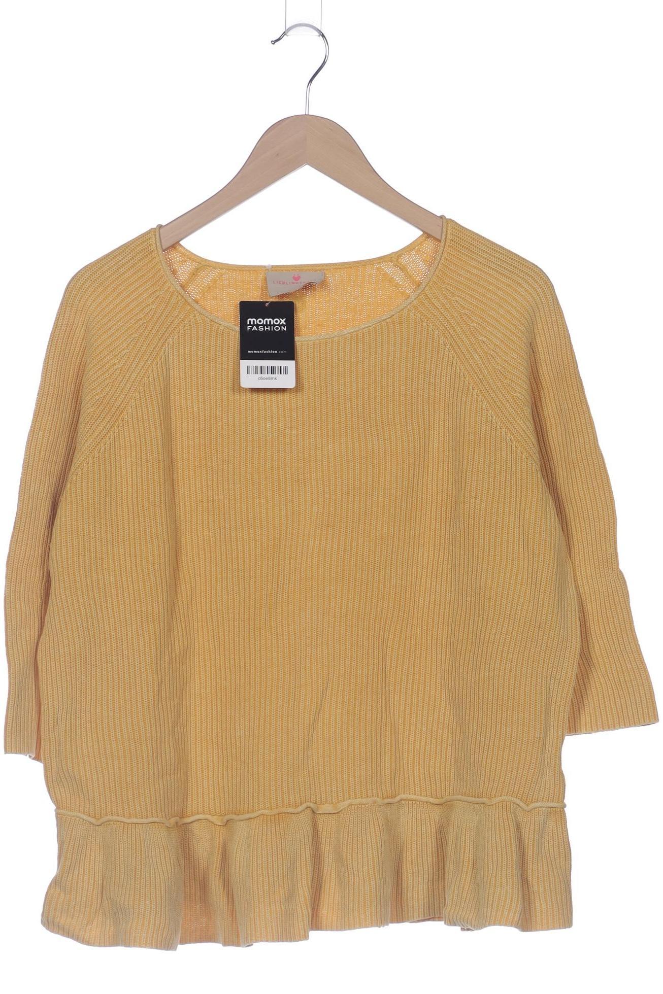 

Lieblingsstück Damen Pullover, gelb, Gr. 48