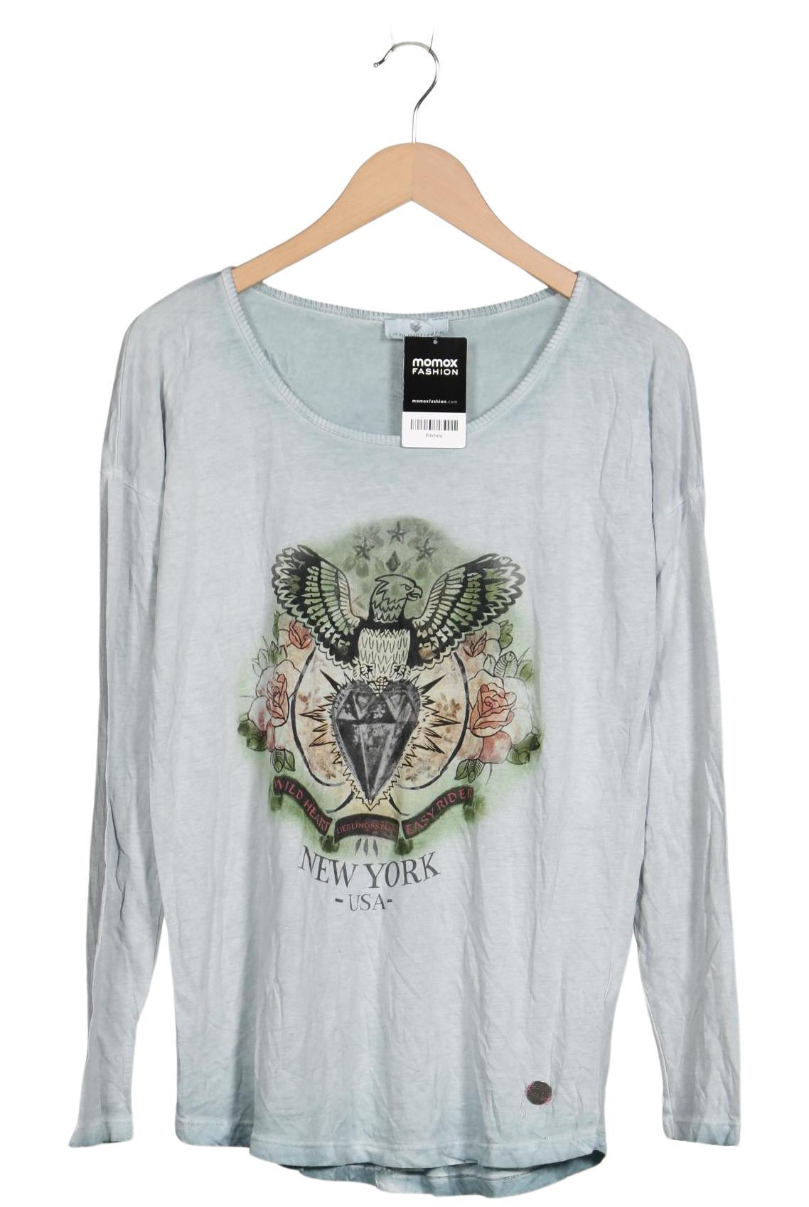 

Lieblingsstück Damen Langarmshirt, hellblau, Gr. 38
