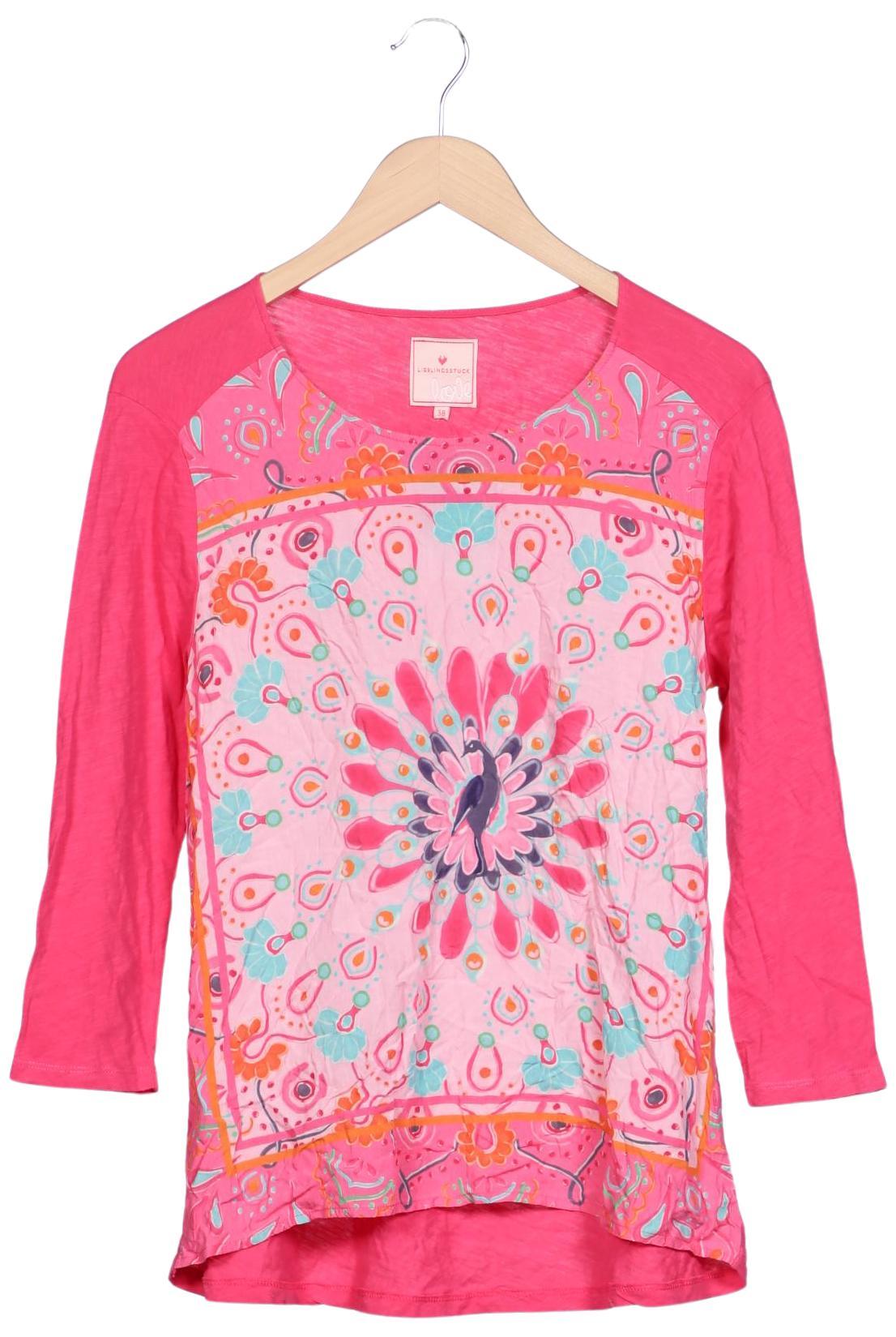

Lieblingsstück Damen Langarmshirt, pink, Gr. 38
