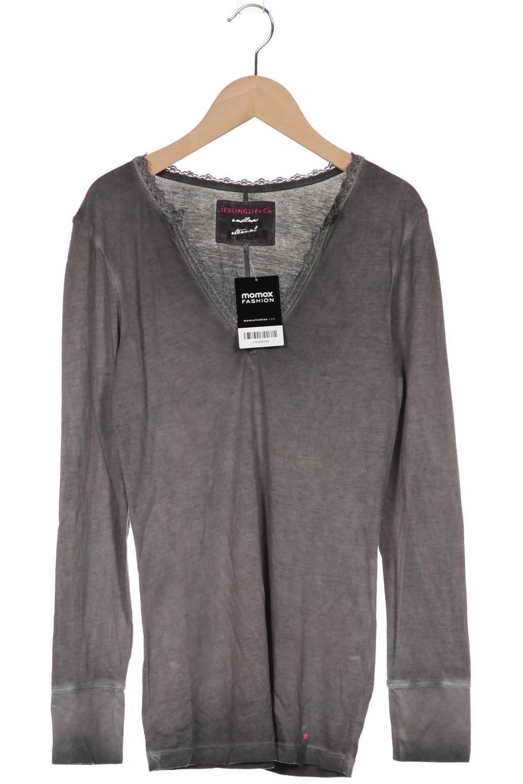 

Lieblingsstück Damen Langarmshirt, grau, Gr. 36