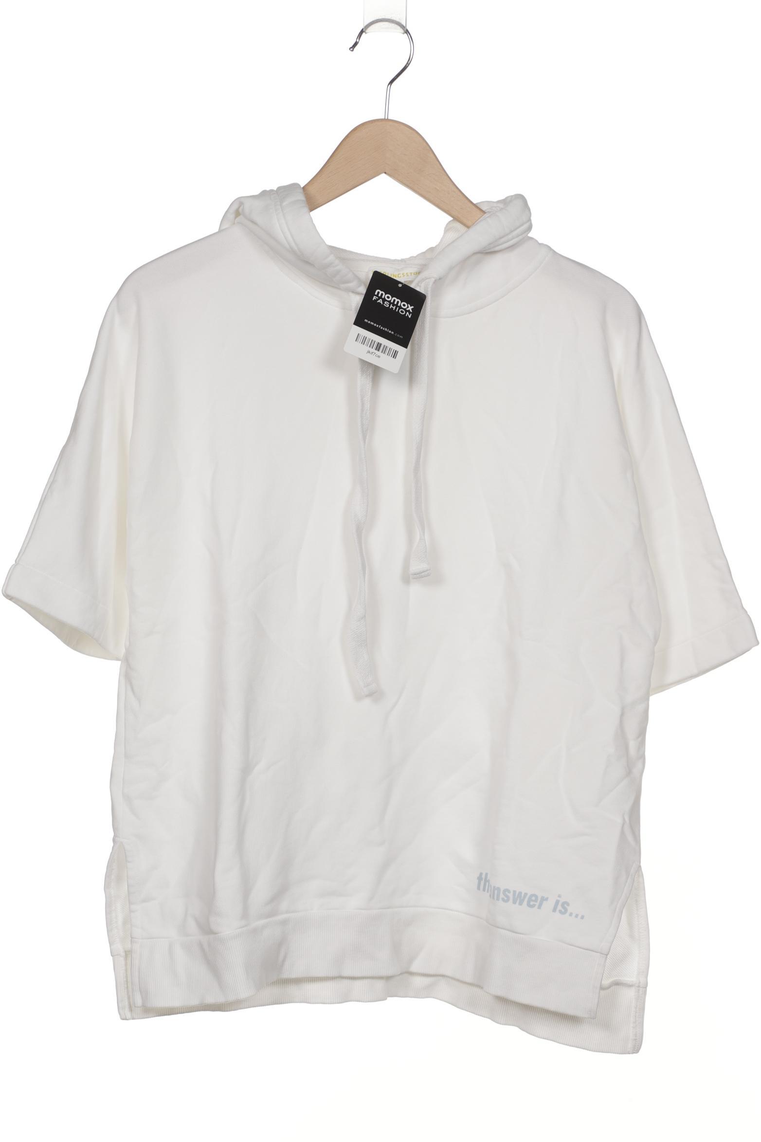 

Lieblingsstück Damen Kapuzenpullover, weiß, Gr. 36