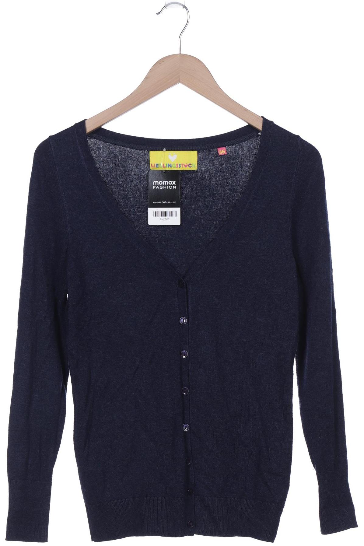 

Lieblingsstück Damen Strickjacke, marineblau, Gr. 36