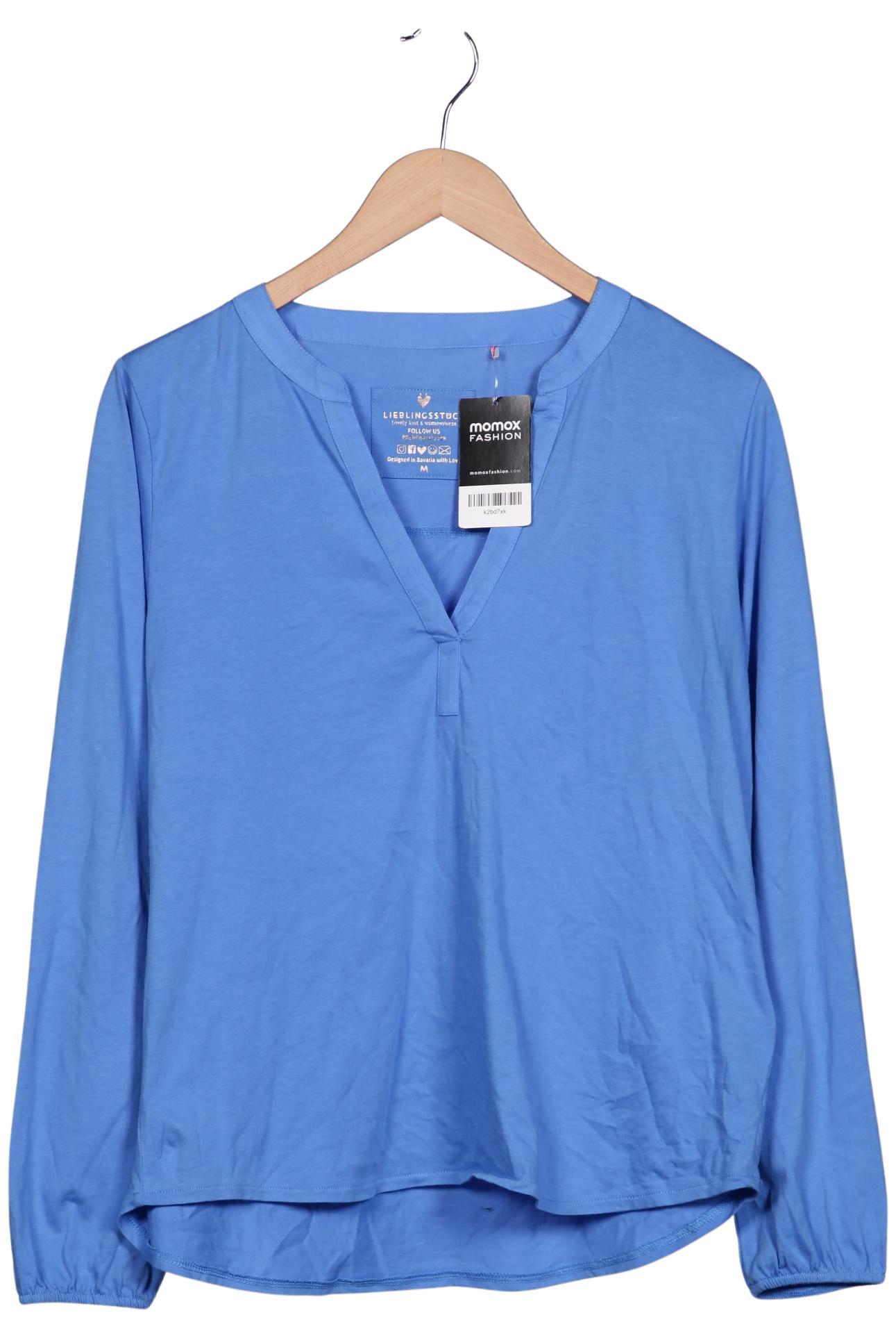 

Lieblingsstück Damen Langarmshirt, blau, Gr. 38