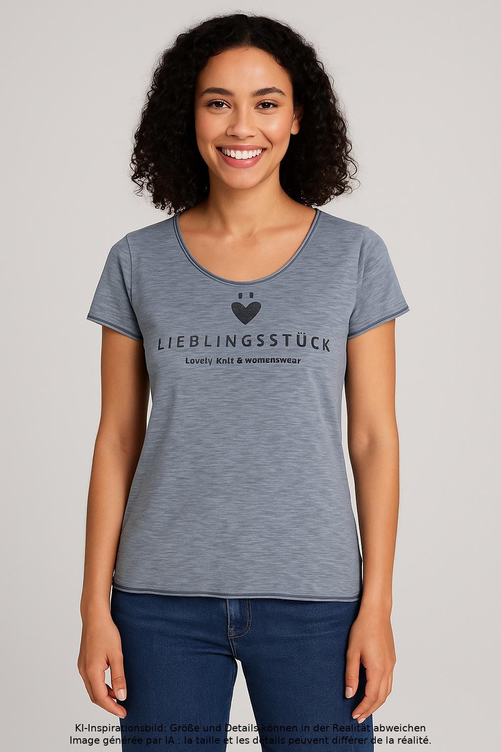 

Lieblingsstück Damen T-Shirt, grau, Gr. 36