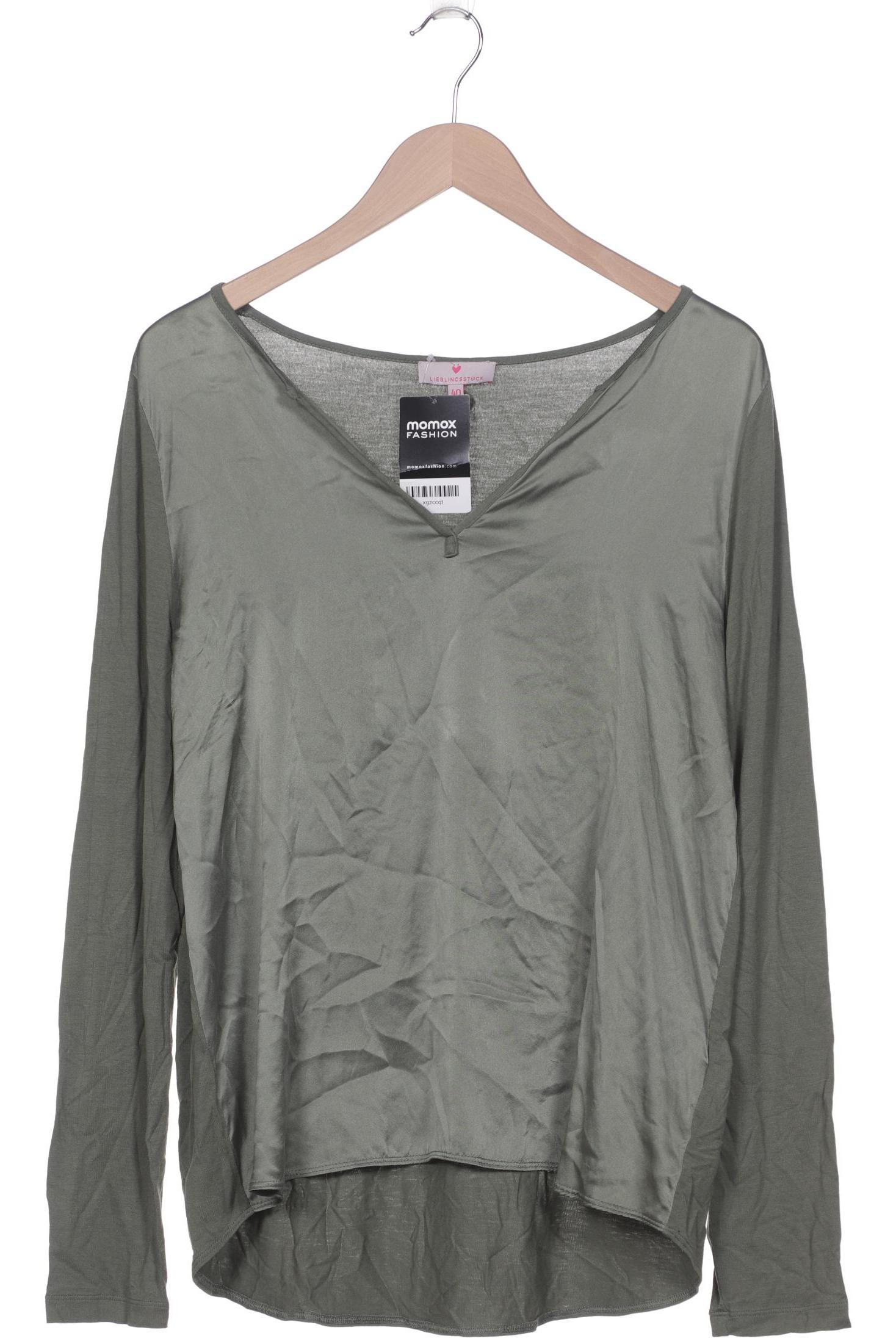 

Lieblingsstück Damen Langarmshirt, grün, Gr. 40
