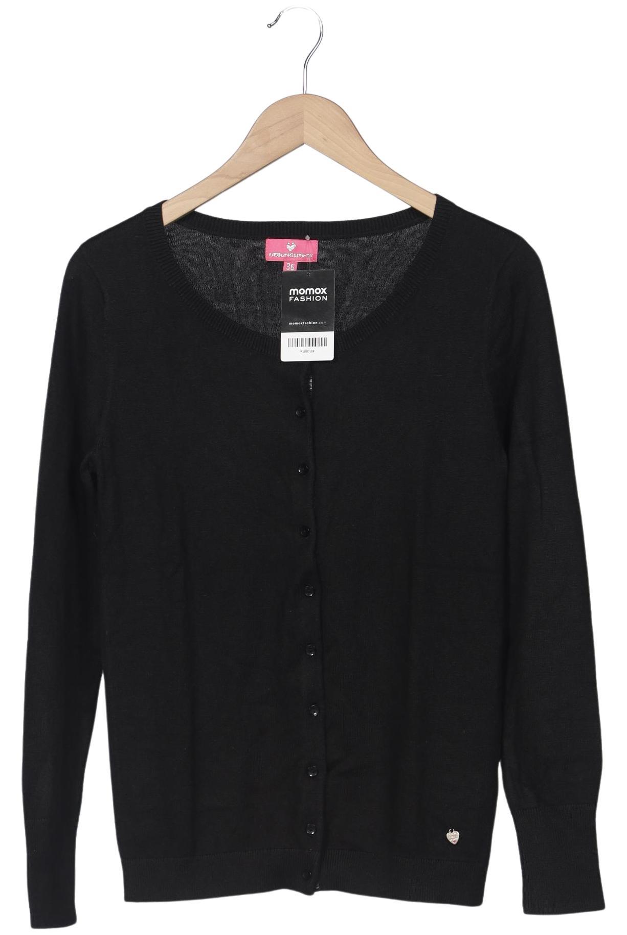 

Lieblingsstück Damen Strickjacke, schwarz, Gr. 36