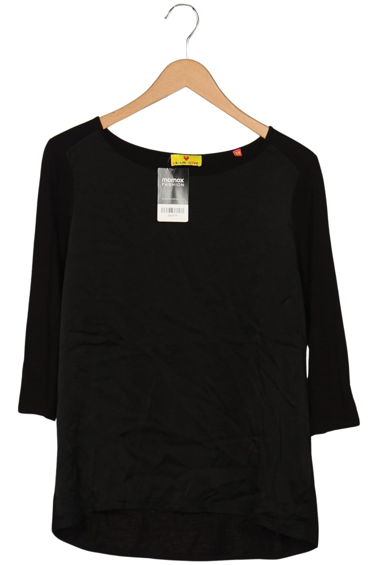Thumbnail - Lieblingsstück Damen Langarmshirt, schwarz, Gr. 38