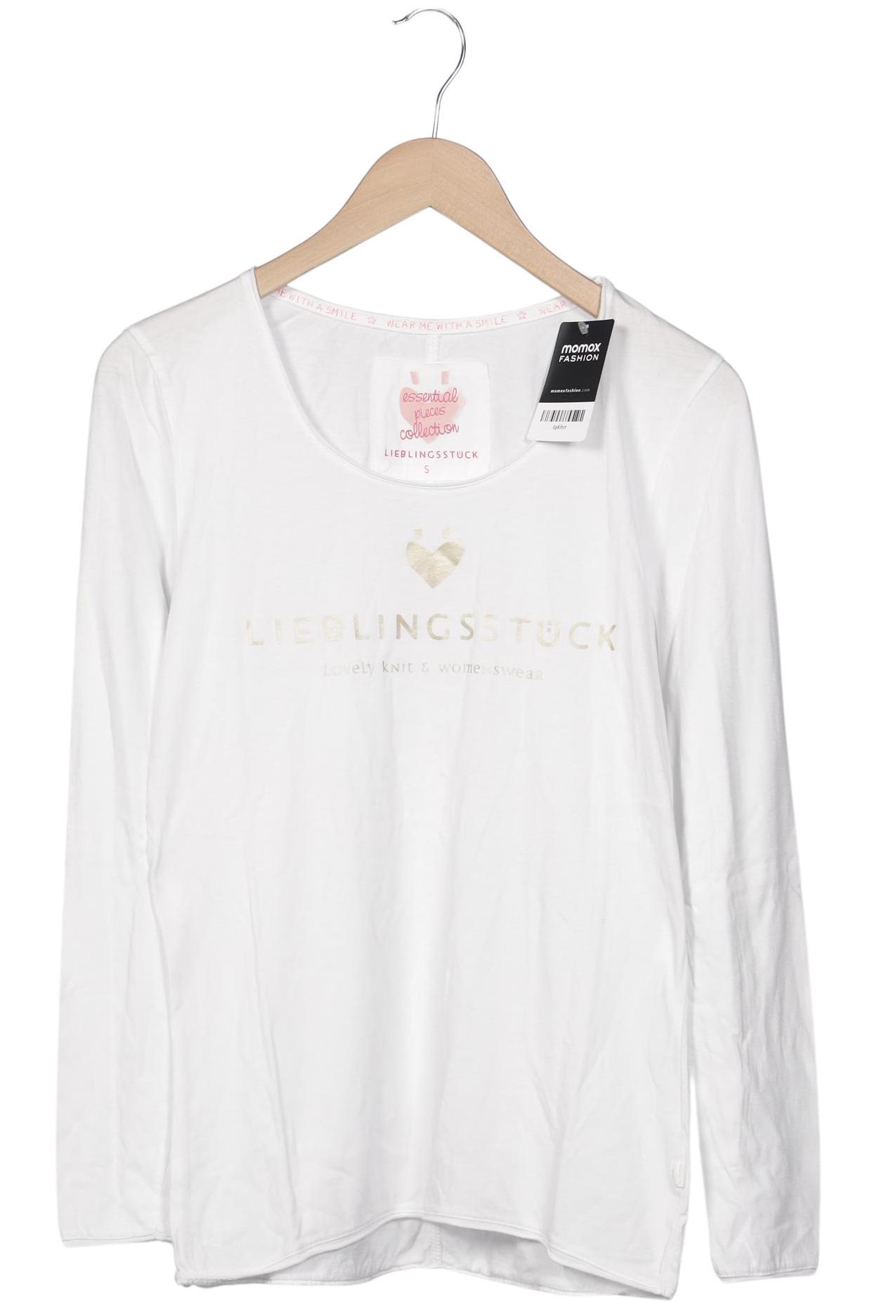 

Lieblingsstück Damen Langarmshirt, weiß, Gr. 36