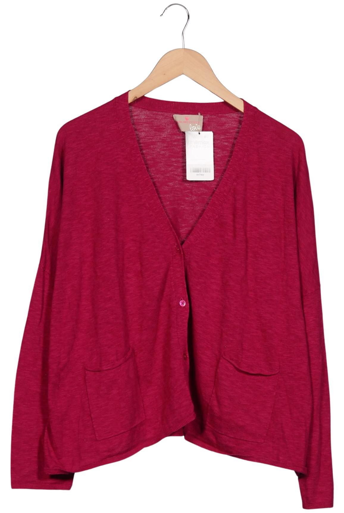 

Lieblingsstück Damen Strickjacke, rot, Gr. 46