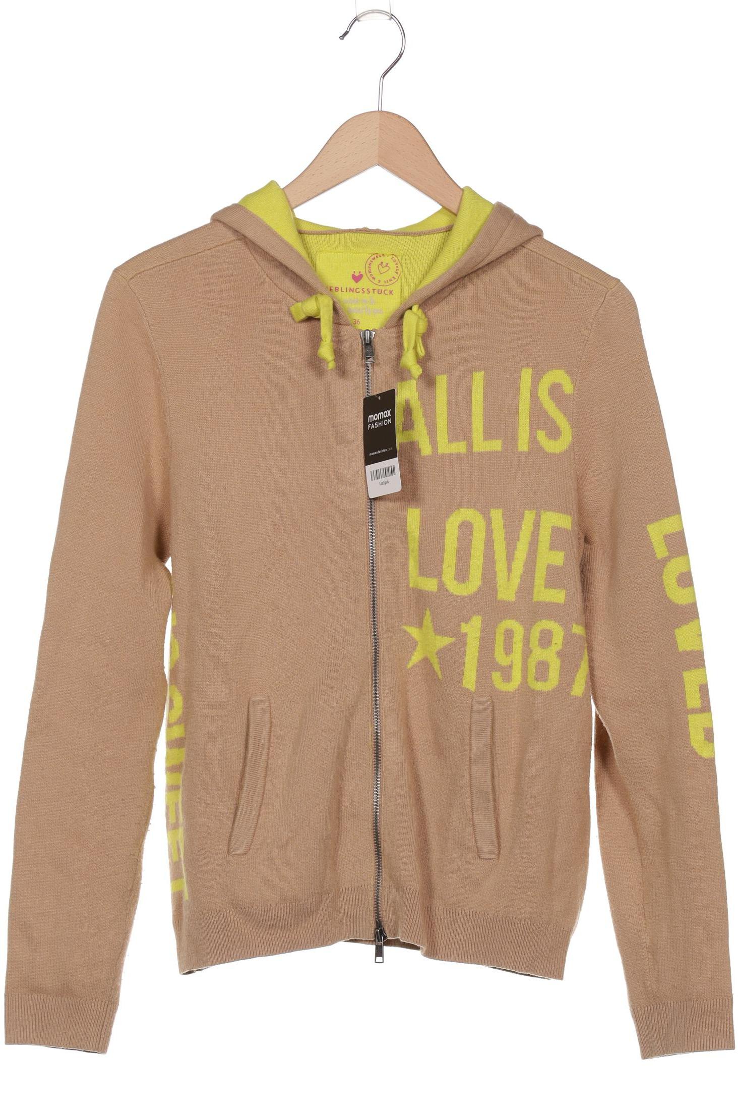 

Lieblingsstück Damen Strickjacke, beige, Gr. 36