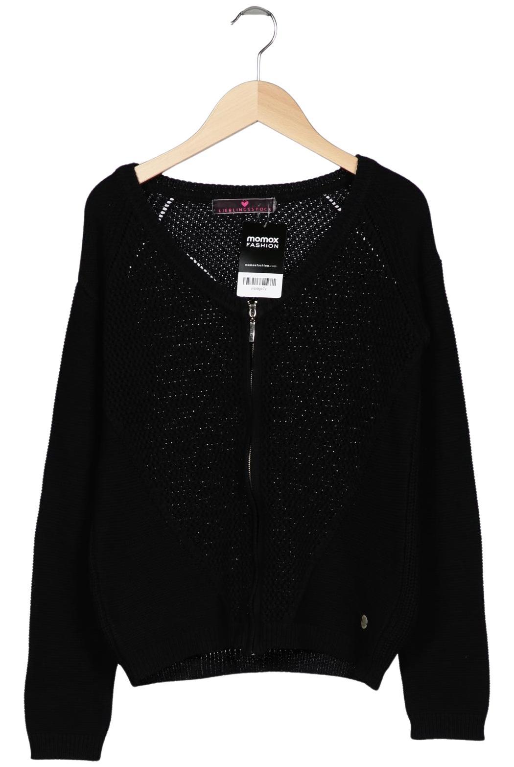 

Lieblingsstück Damen Strickjacke, schwarz, Gr. 36