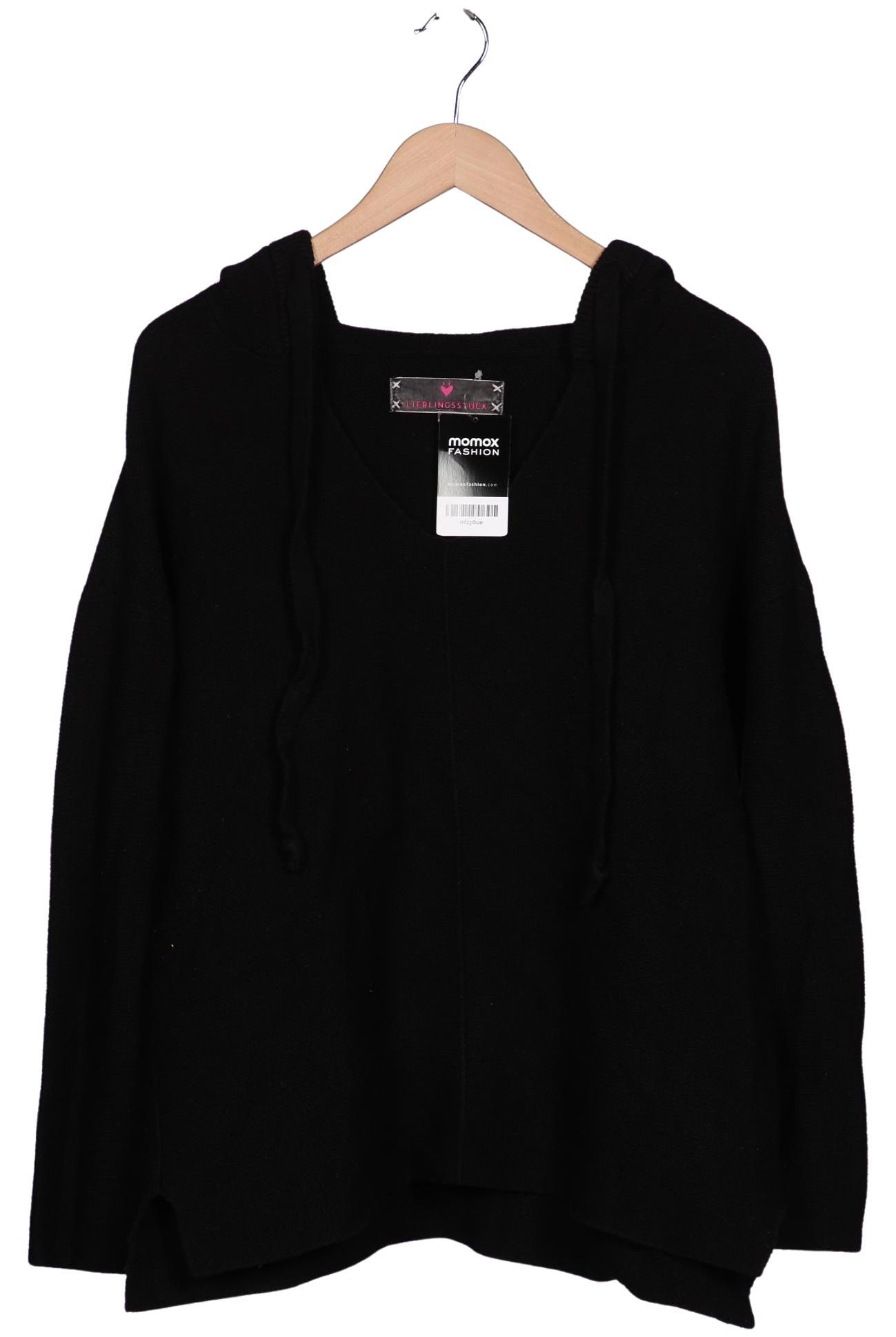 

Lieblingsstück Damen Kapuzenpullover, schwarz, Gr. 38