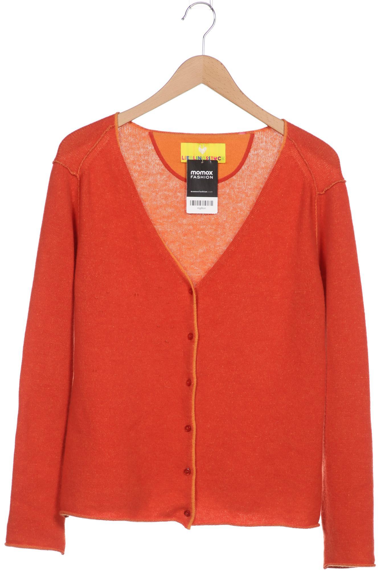 

Lieblingsstück Damen Strickjacke, orange, Gr. 42