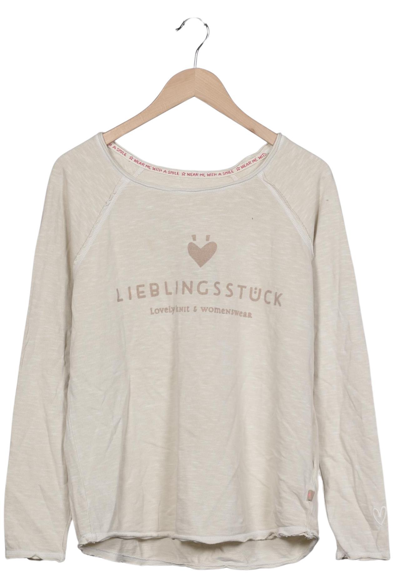 

Lieblingsstück Damen Langarmshirt, beige, Gr. 42