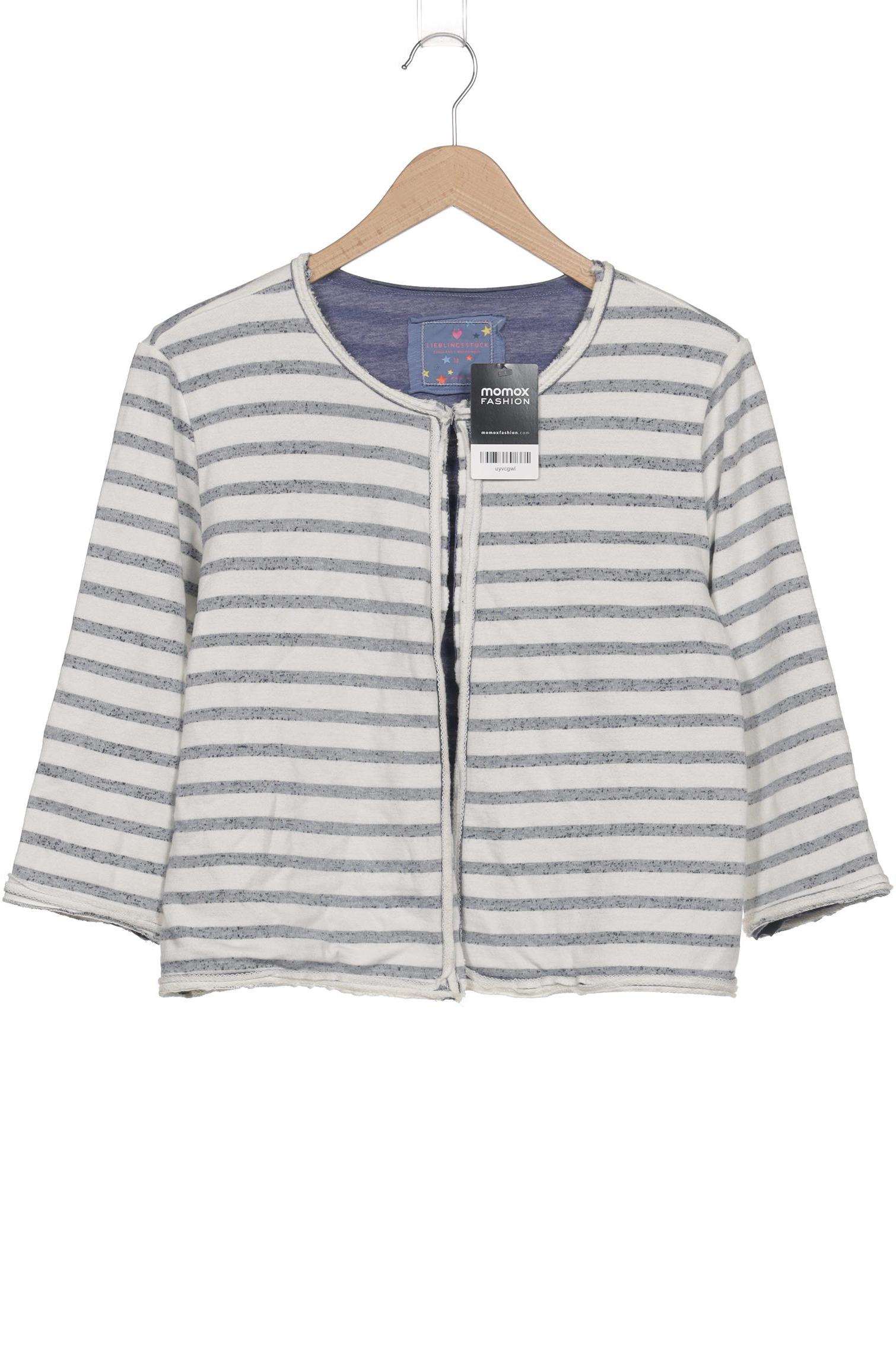 

Lieblingsstück Damen Strickjacke, blau, Gr. 38