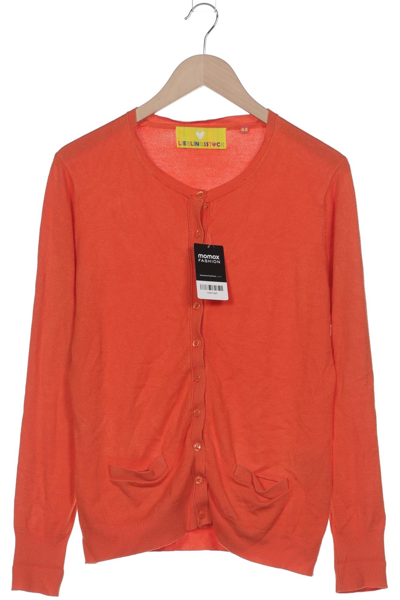 

Lieblingsstück Damen Strickjacke, orange, Gr. 44