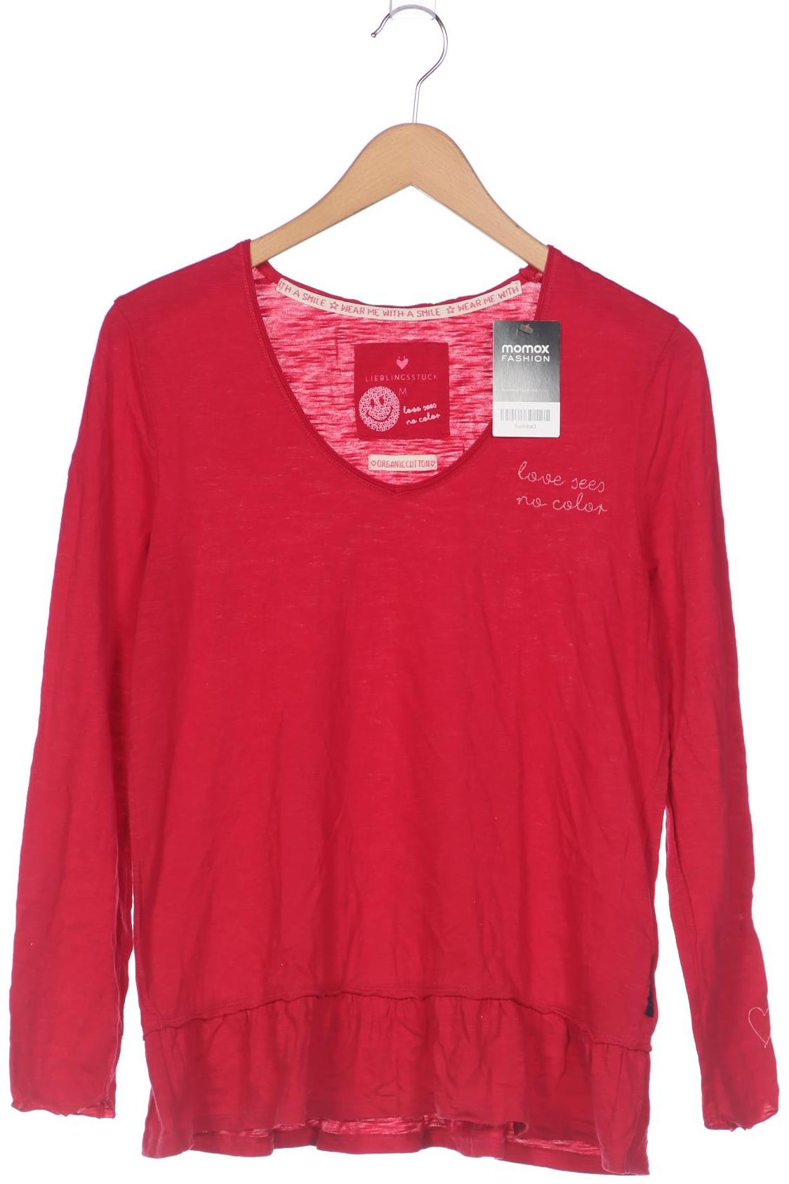 

Lieblingsstück Damen Langarmshirt, rot, Gr. 38