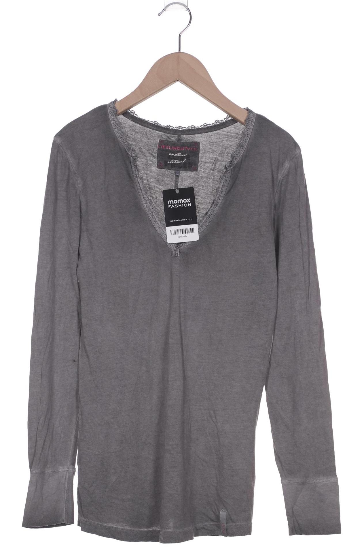 

Lieblingsstück Damen Langarmshirt, grau, Gr. 36