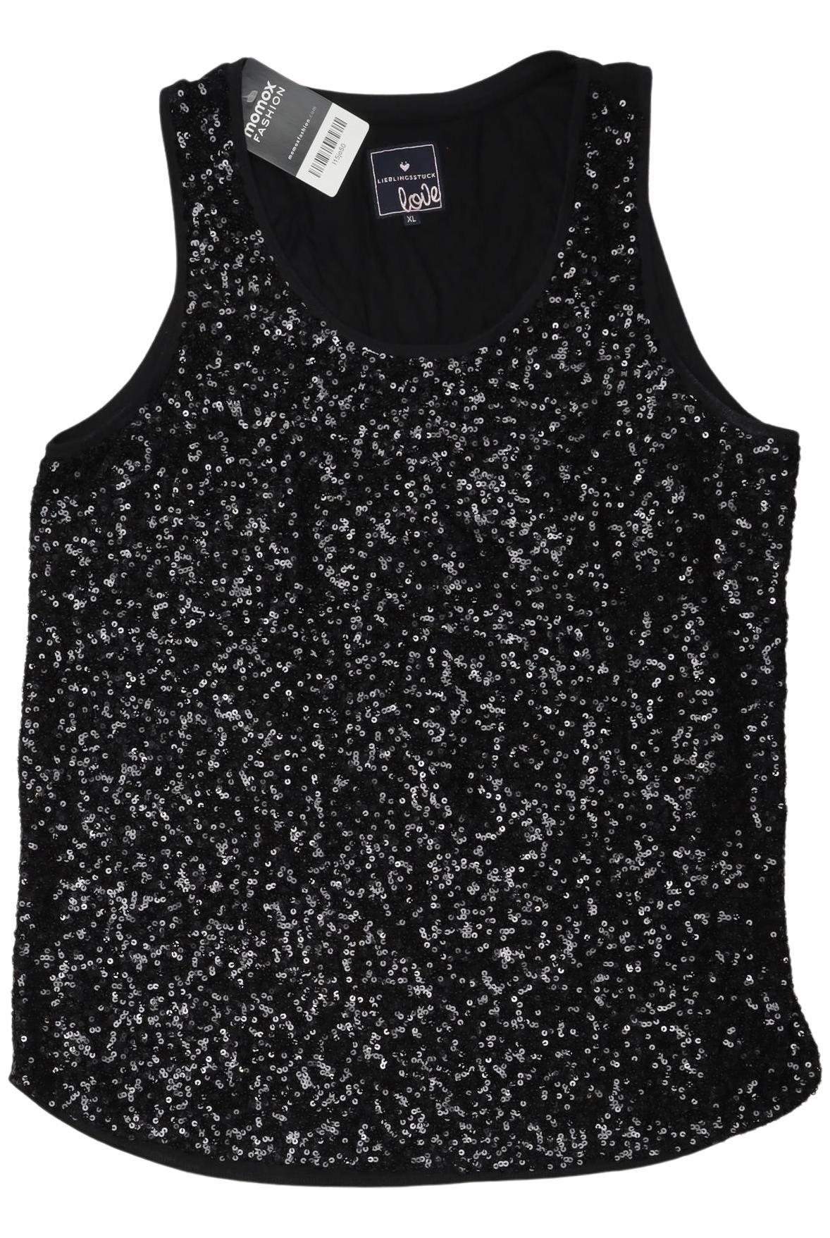 

Lieblingsstück Damen Top, schwarz, Gr. 44