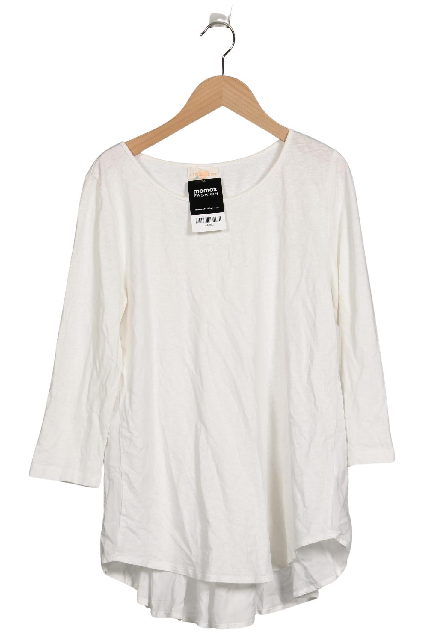 

Lieblingsstück Damen Langarmshirt, cremeweiß, Gr. 36