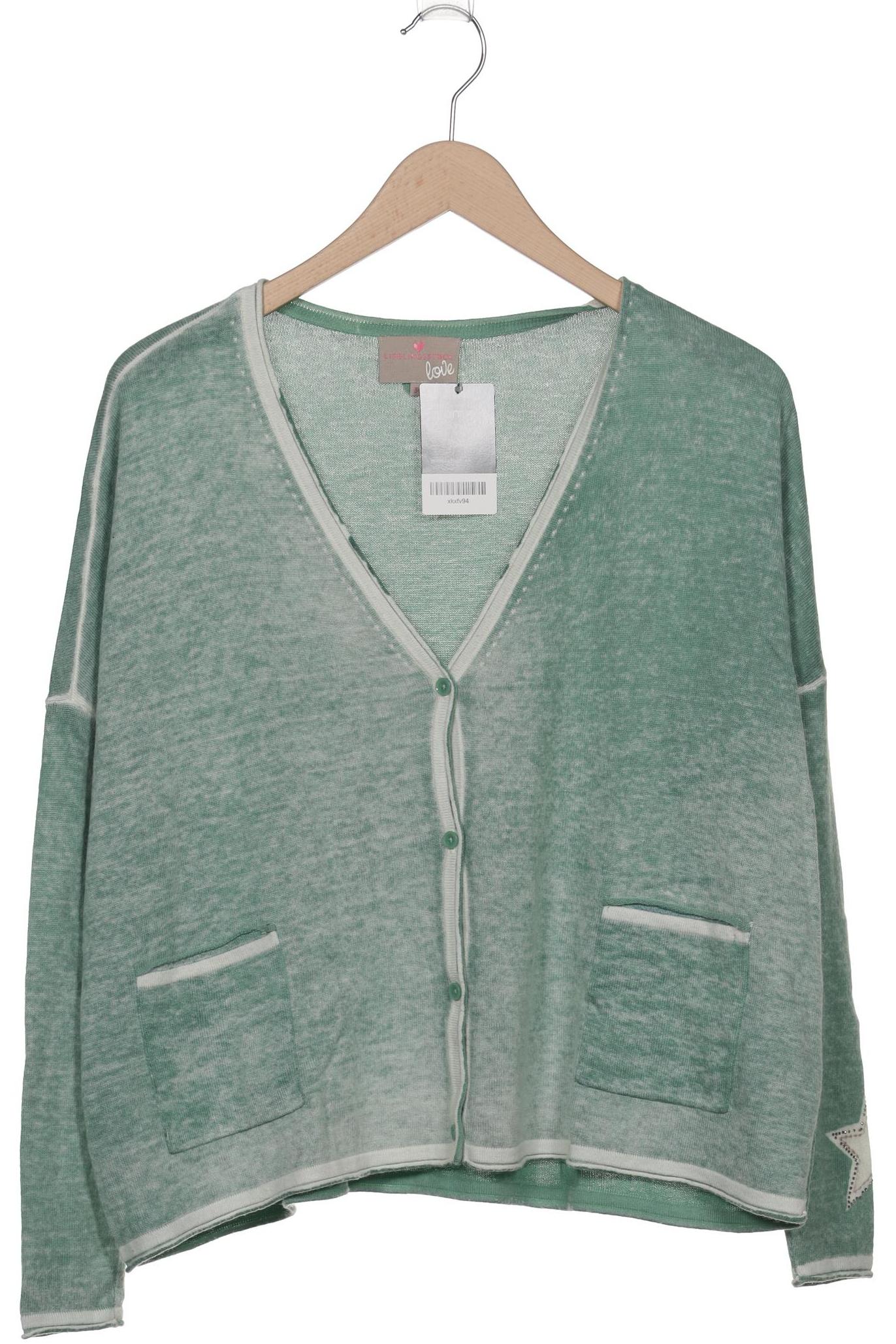 

Lieblingsstück Damen Strickjacke, grün, Gr. 36