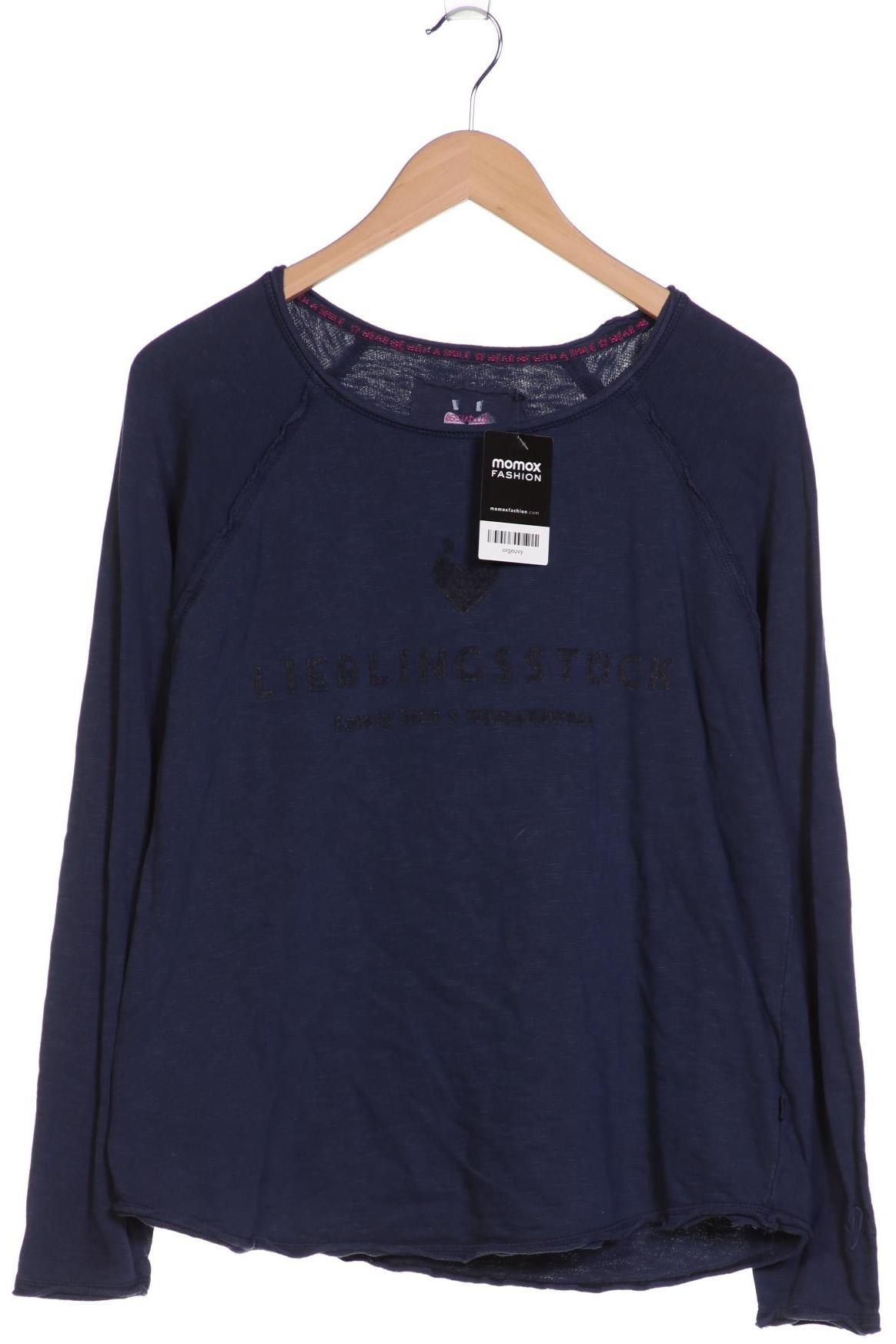 

Lieblingsstück Damen Langarmshirt, marineblau, Gr. 38