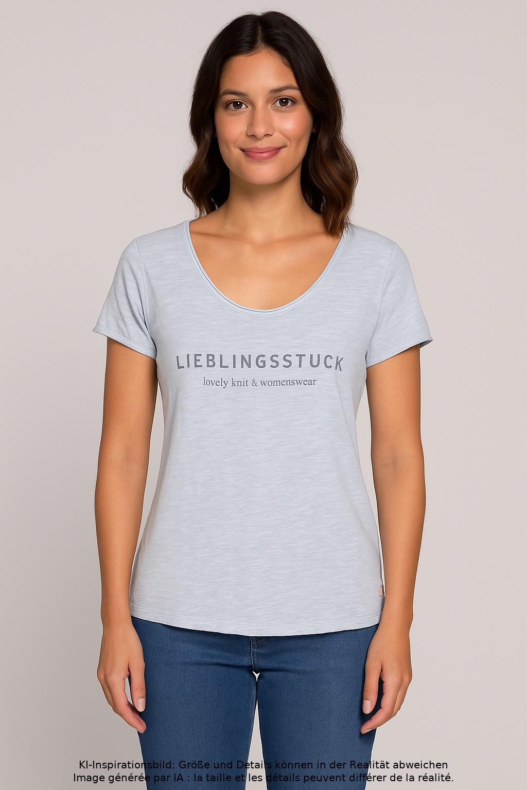

Lieblingsstück Damen T-Shirt, hellblau, Gr. 44